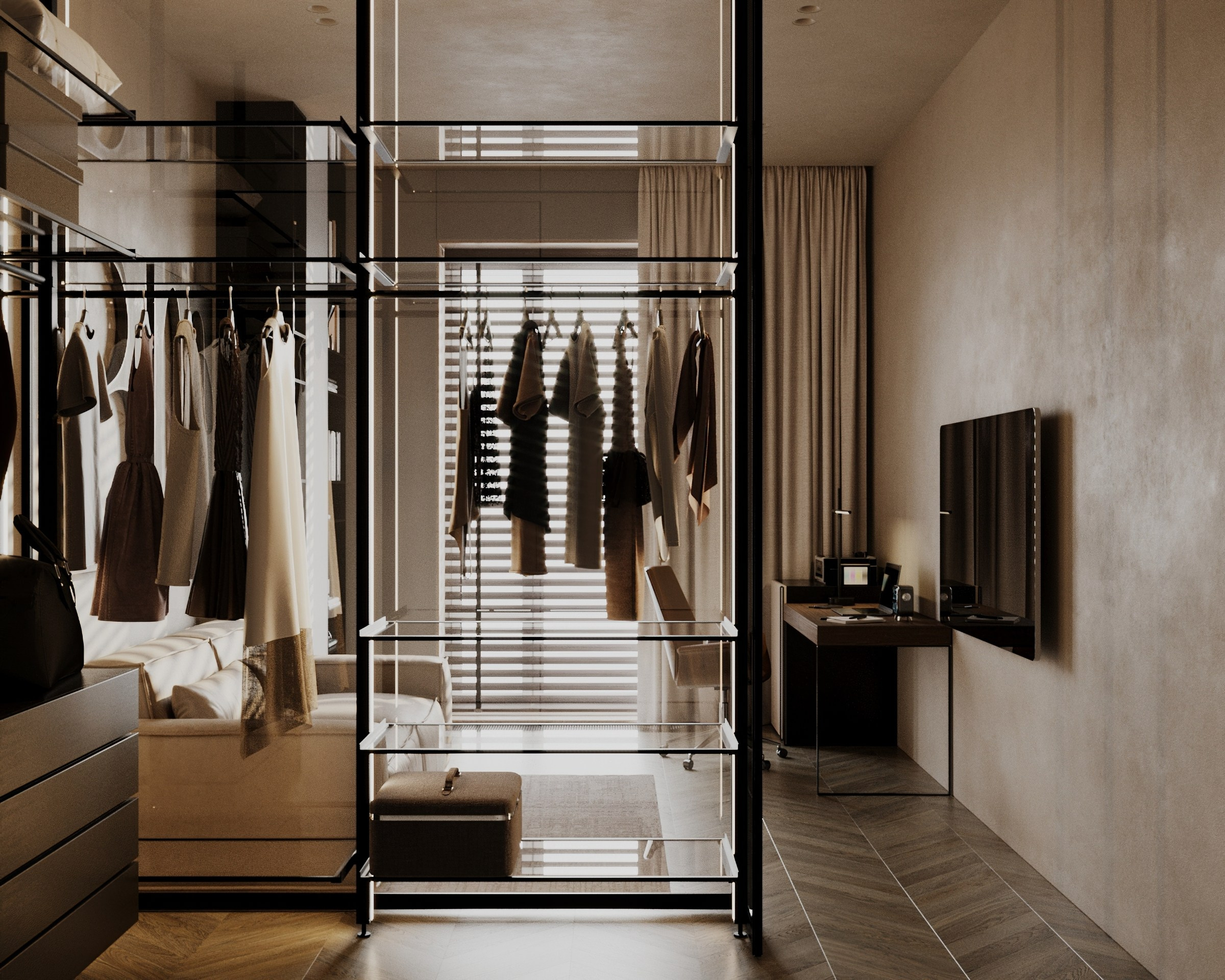 Кабинет сейф. Визуализатор Векшина Елена