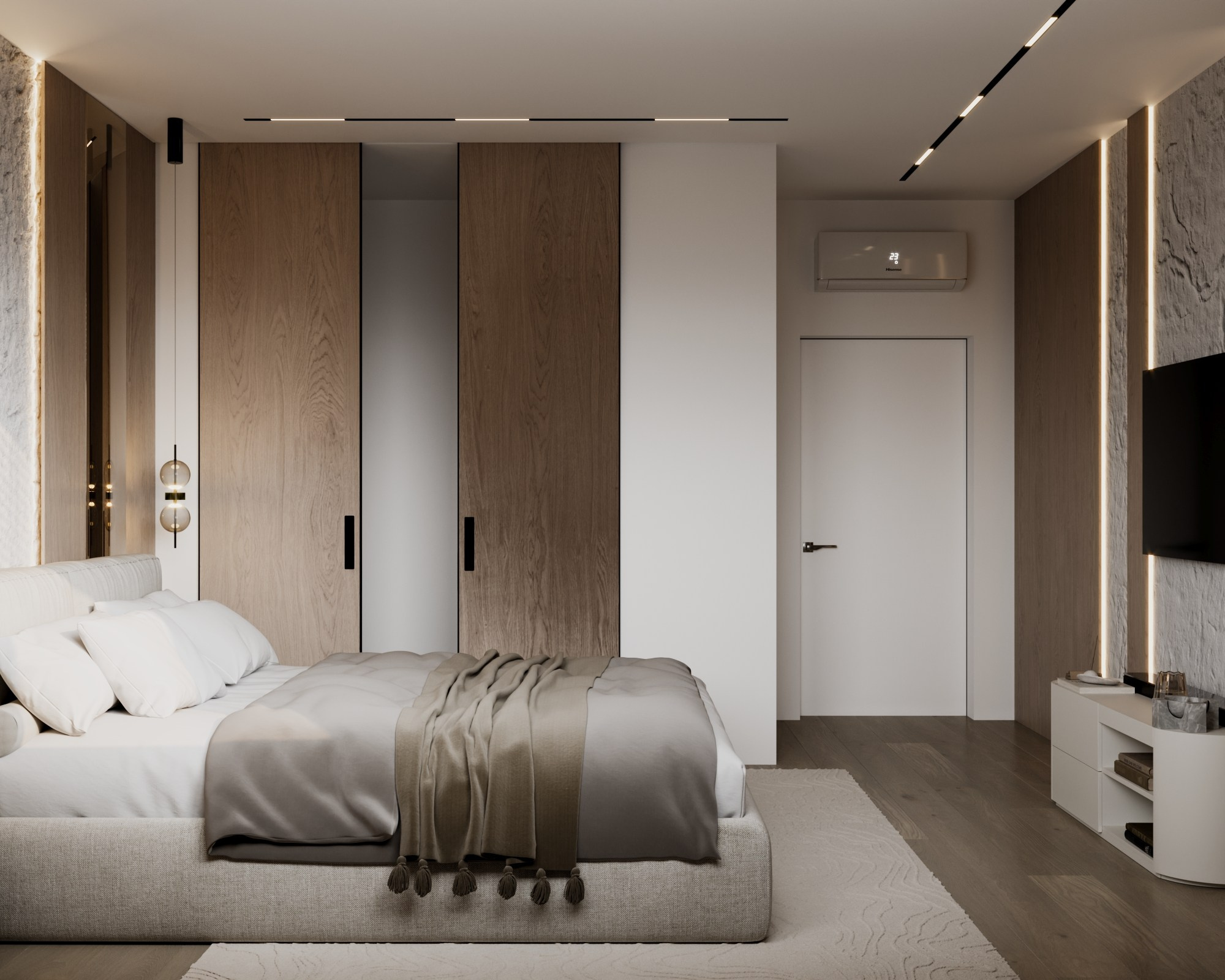 Спальная комната. Визуализатор Векшина Елена