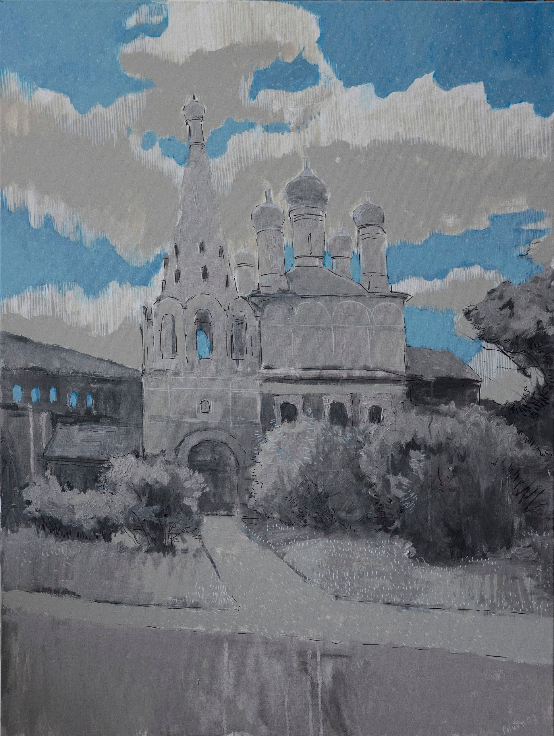 Картины с городским пейзажем. Архитектор | дизайнер | художник Сергей Ратчин в Москве