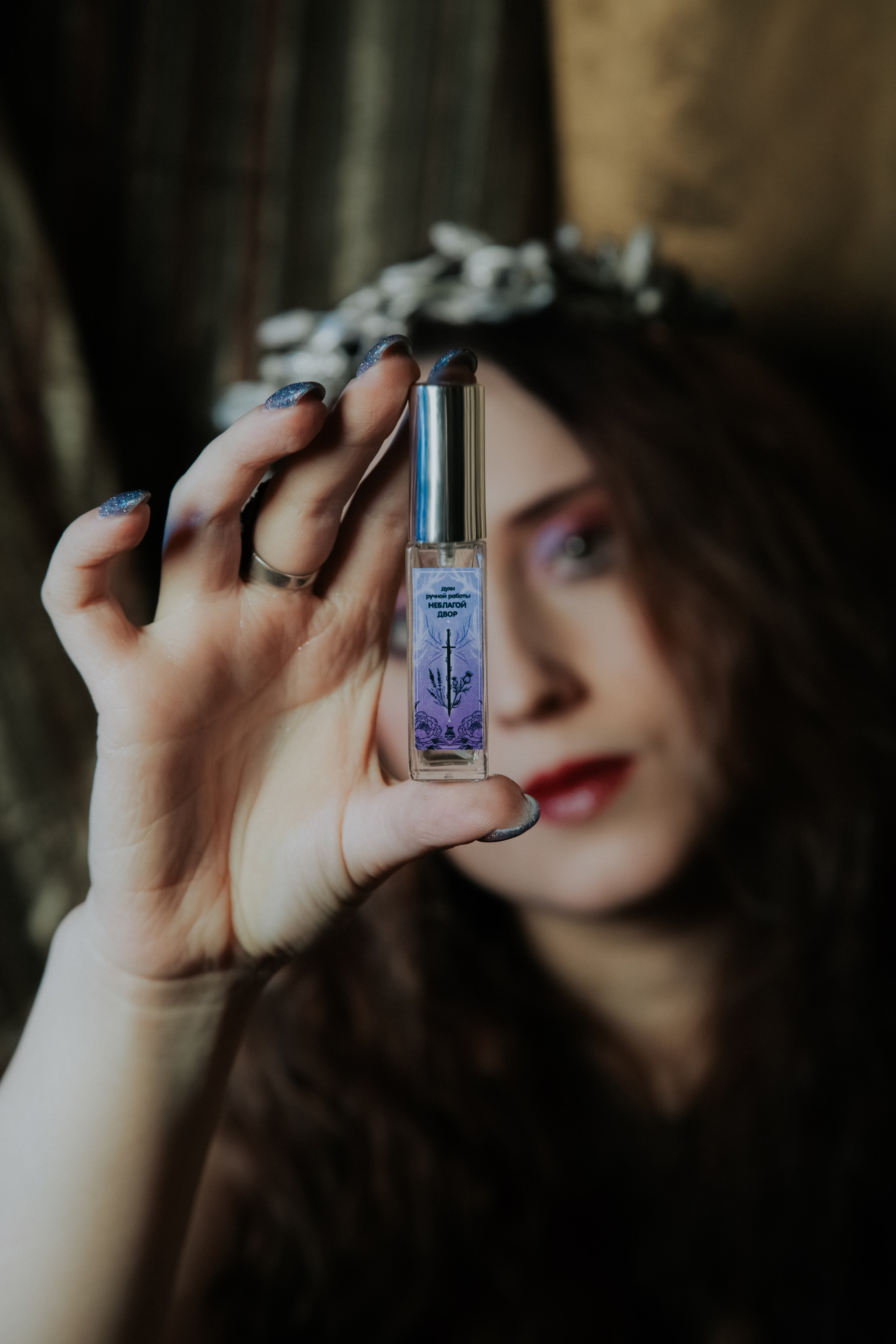 Фотосессия к выходу духов «Неблагой двор». Фотограф Ellairen