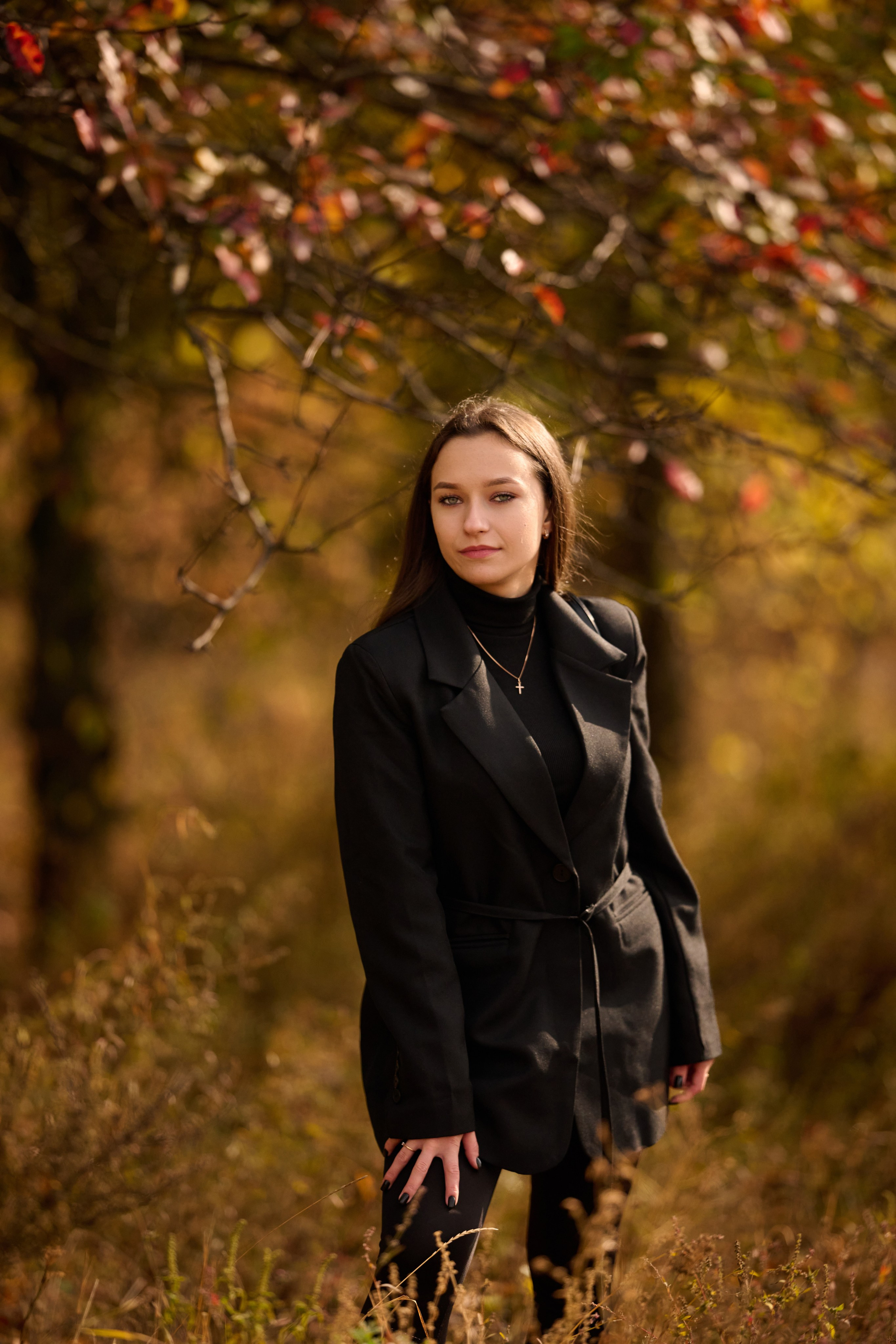 Фотосессия Елизаветы в осенних красках Старого Оскола. Профессиональный фотограф Старый Оскол, Губкин — свадьба, венчание, крещение, юбилей и день рождения