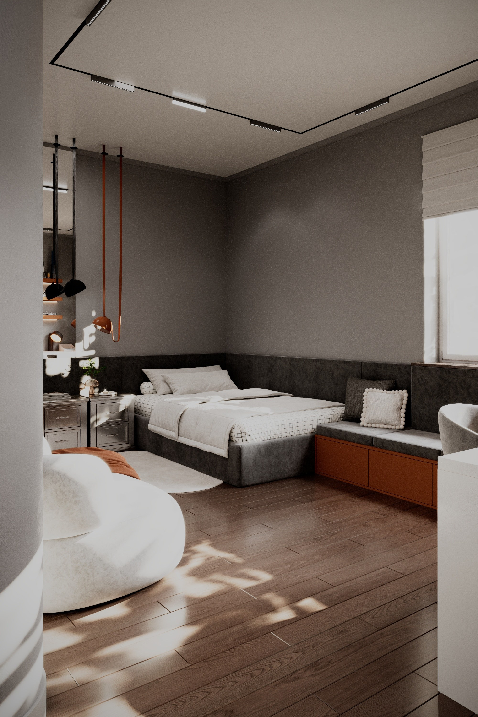 Двухэтажный дом пос. им. Куйбышева г. Оренбург 2 этаж. Дизайнер интерьера вашего дома мечты