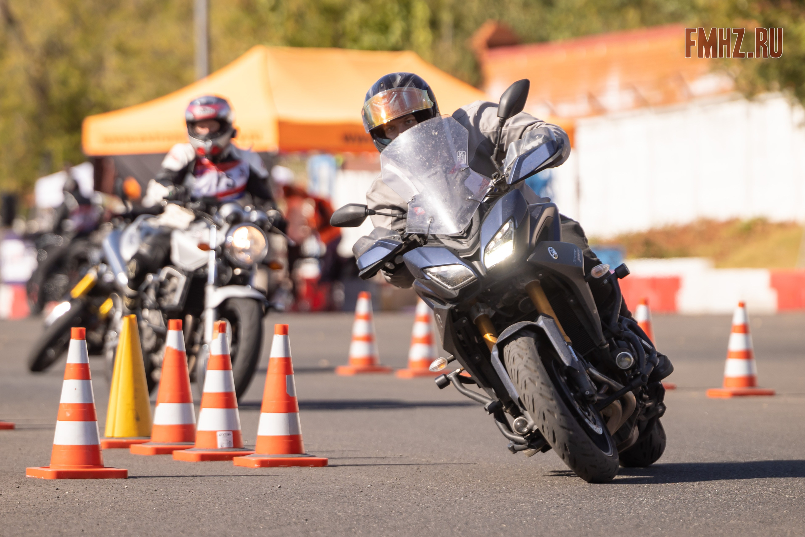 Соревнования по мотоджимхане на площадке Мосгортранс 15.09.2024. Фотограф Владимир Охрименко