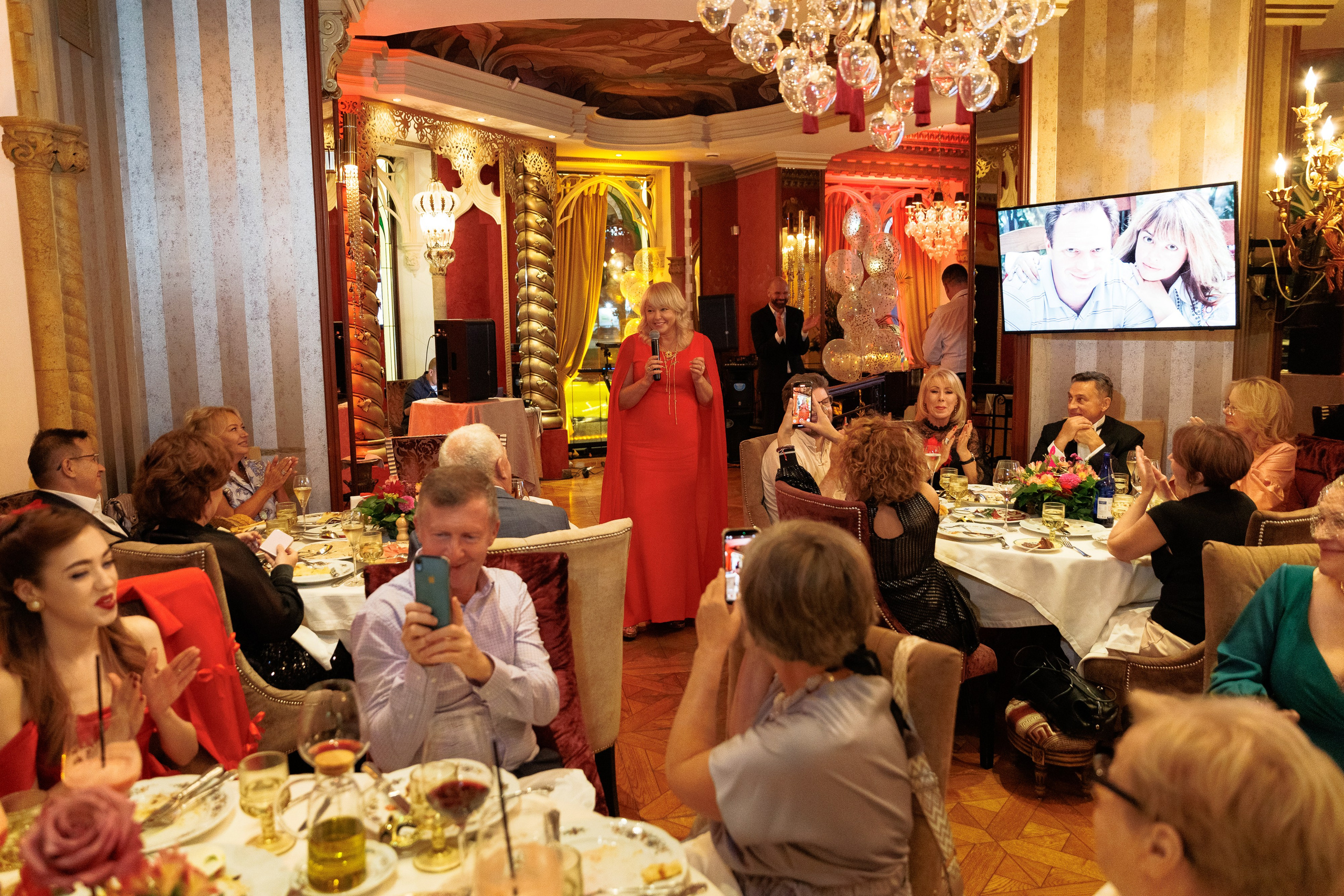 Юбилей Марины Путиловской. Репортажный Фотограф Александр Назаров. Москва и М.О