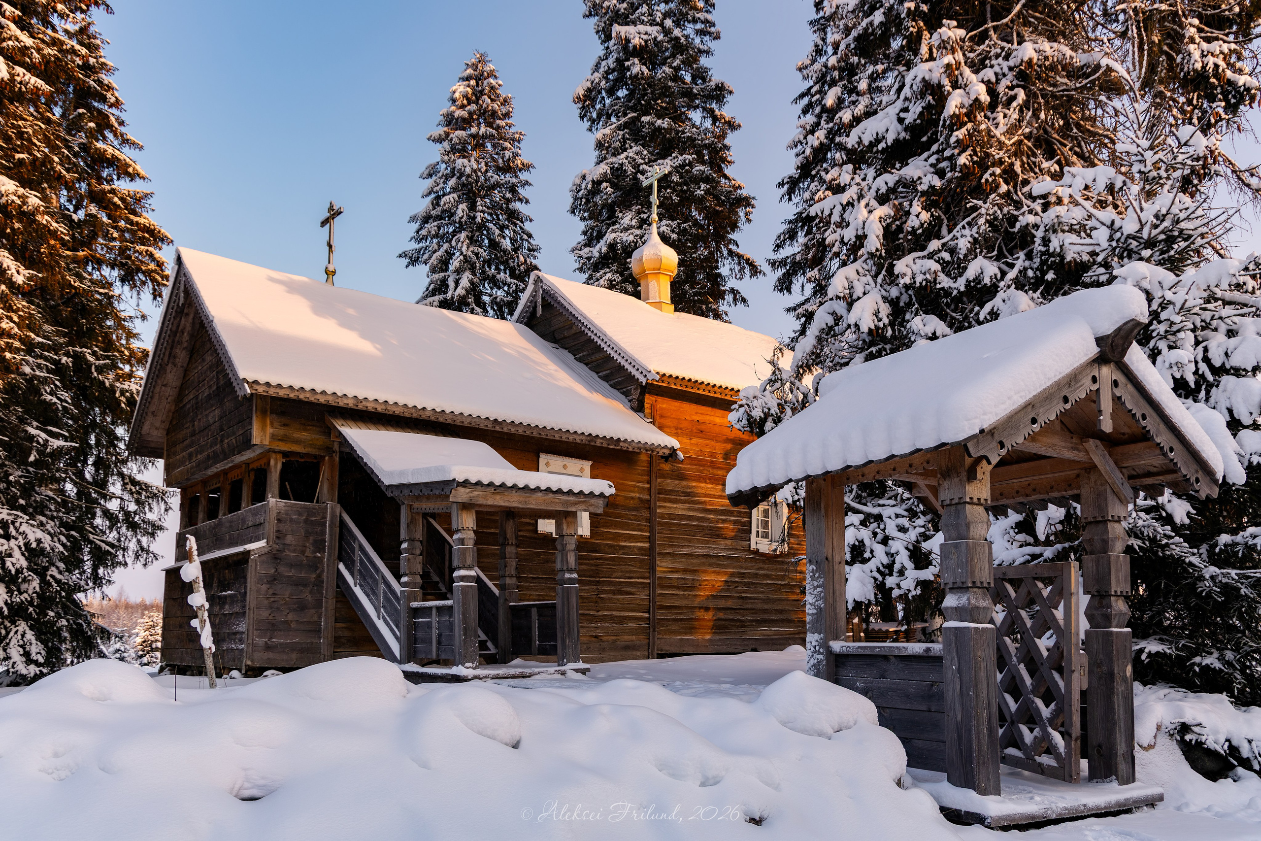 Кинерма (Зима). Аэросъемка. Фото и Видео в Карелии. Алексей Фрилунд