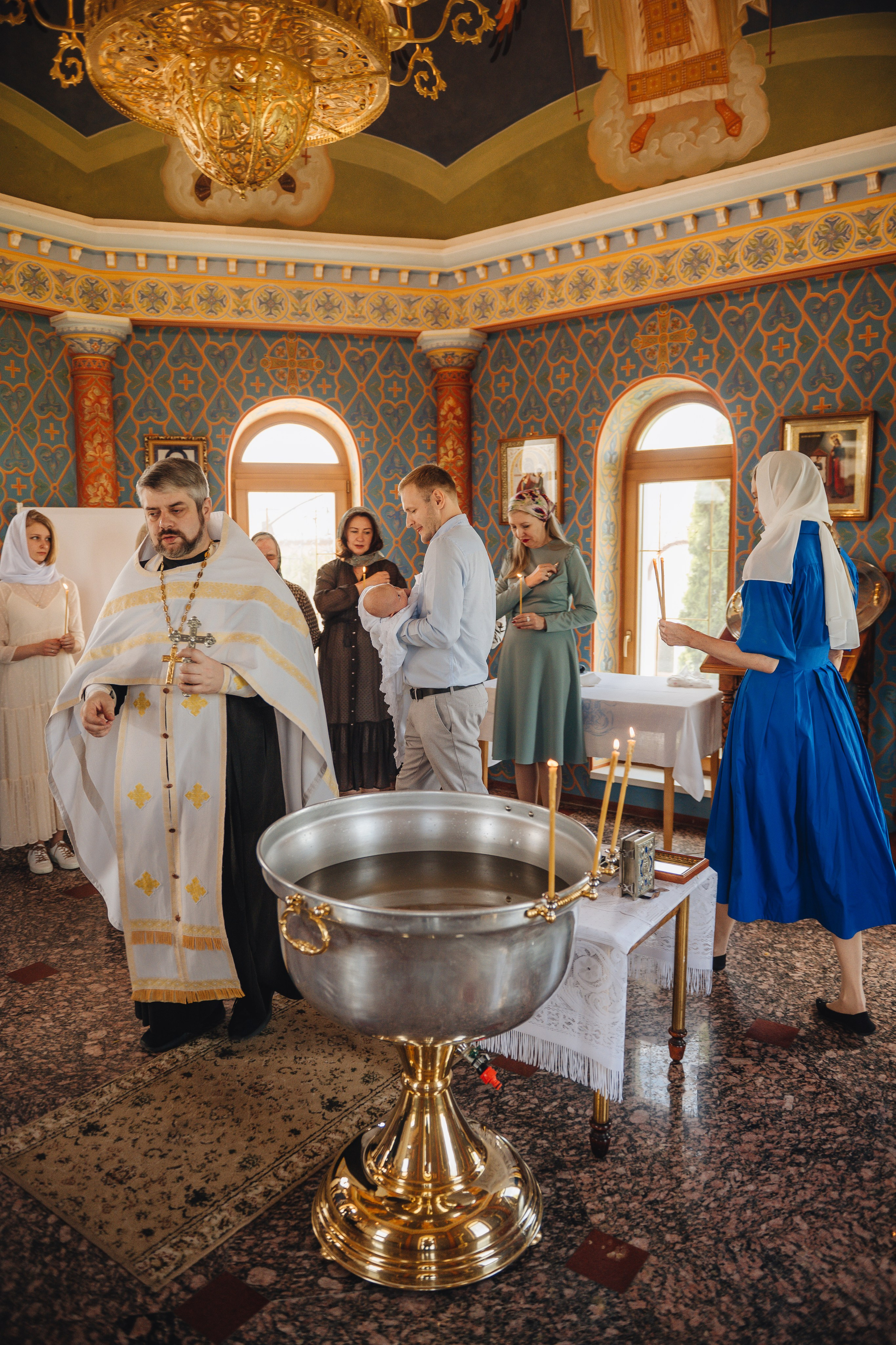 Таинство Крещения Мирона. Семейный, детский и свадебный фотограф в Черкесске Виктория Голубенко