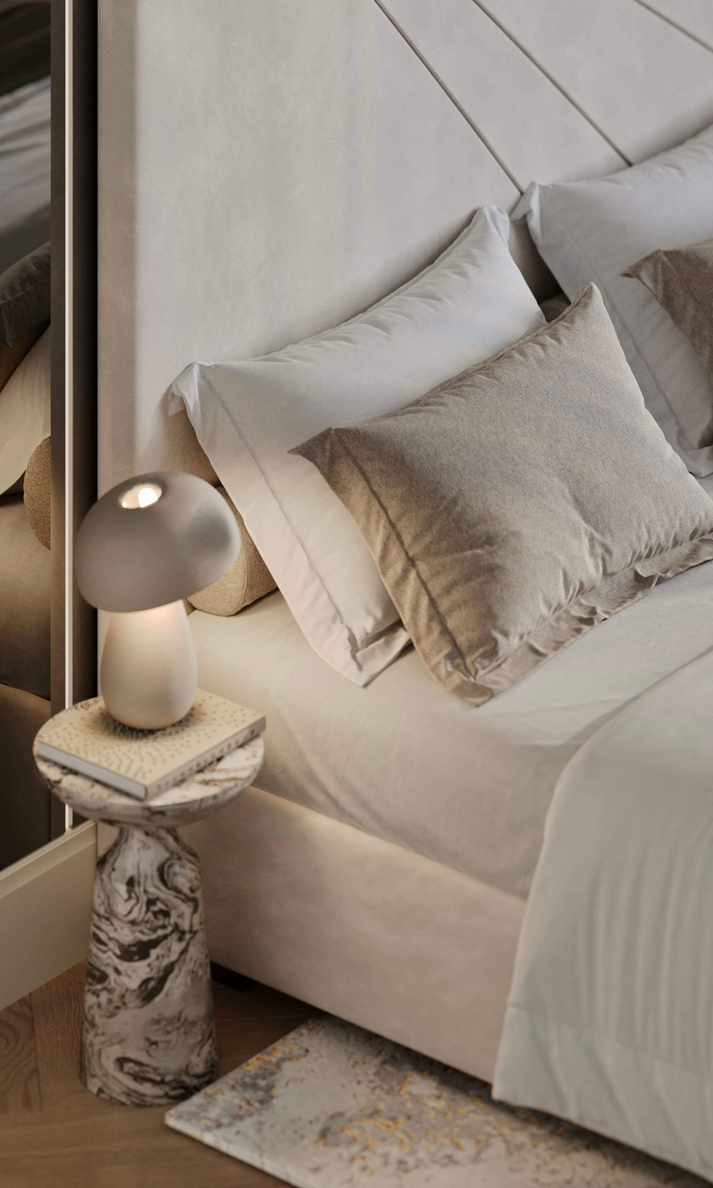 Нагатино Айленд 85 м². 3D Визуализация интерьера