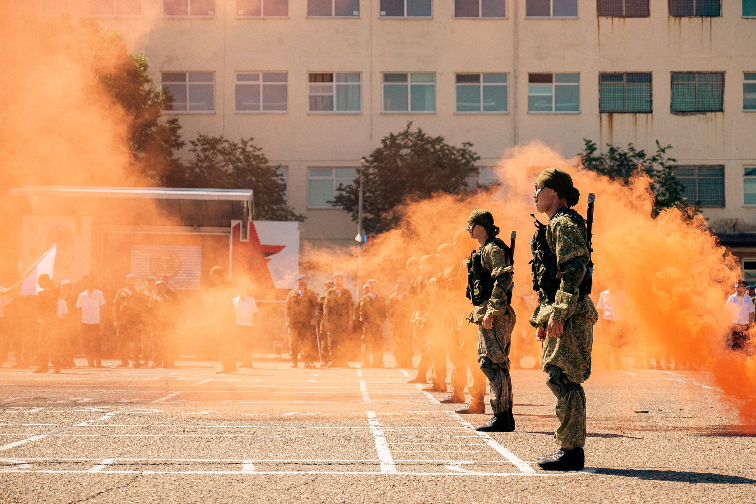 День ВДВ в г. Уссурийске