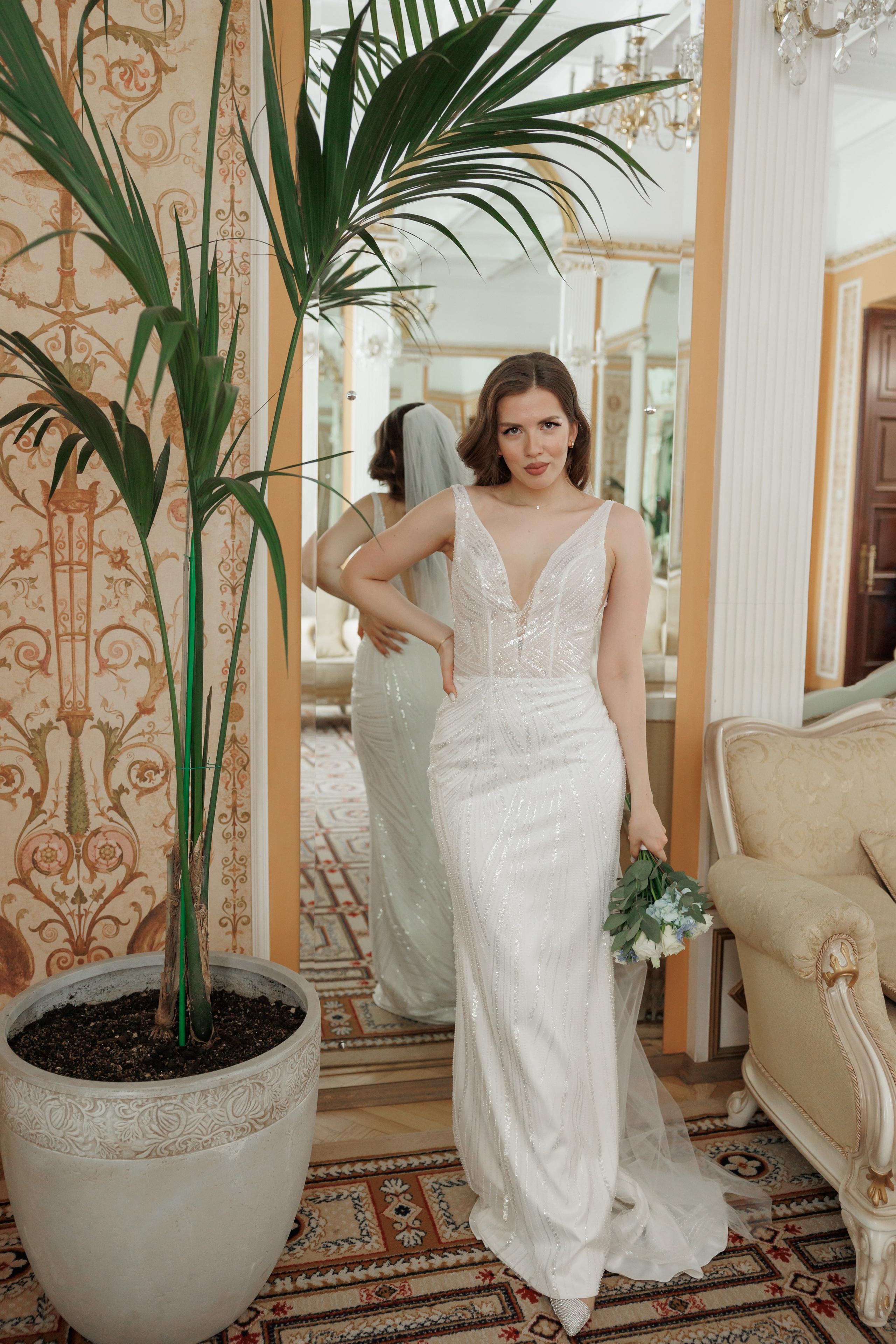 Даша и Дима, Грибоедовский ЗАГС. Свадебный и репортажный фотограф (Москва, Королев и другие)