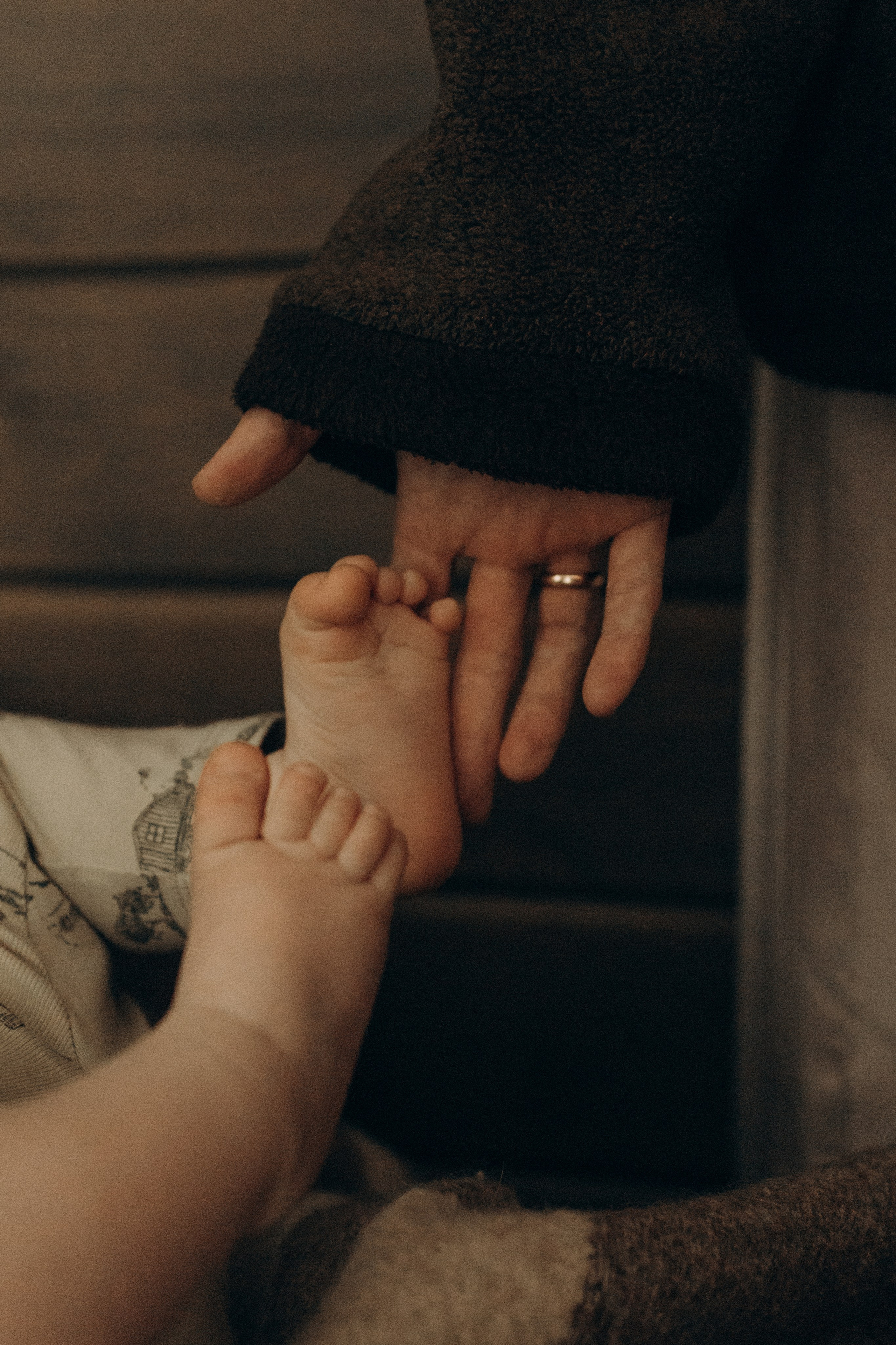 Уютным зимним вечером. Семейный фотограф в Москве Валерия Карпова