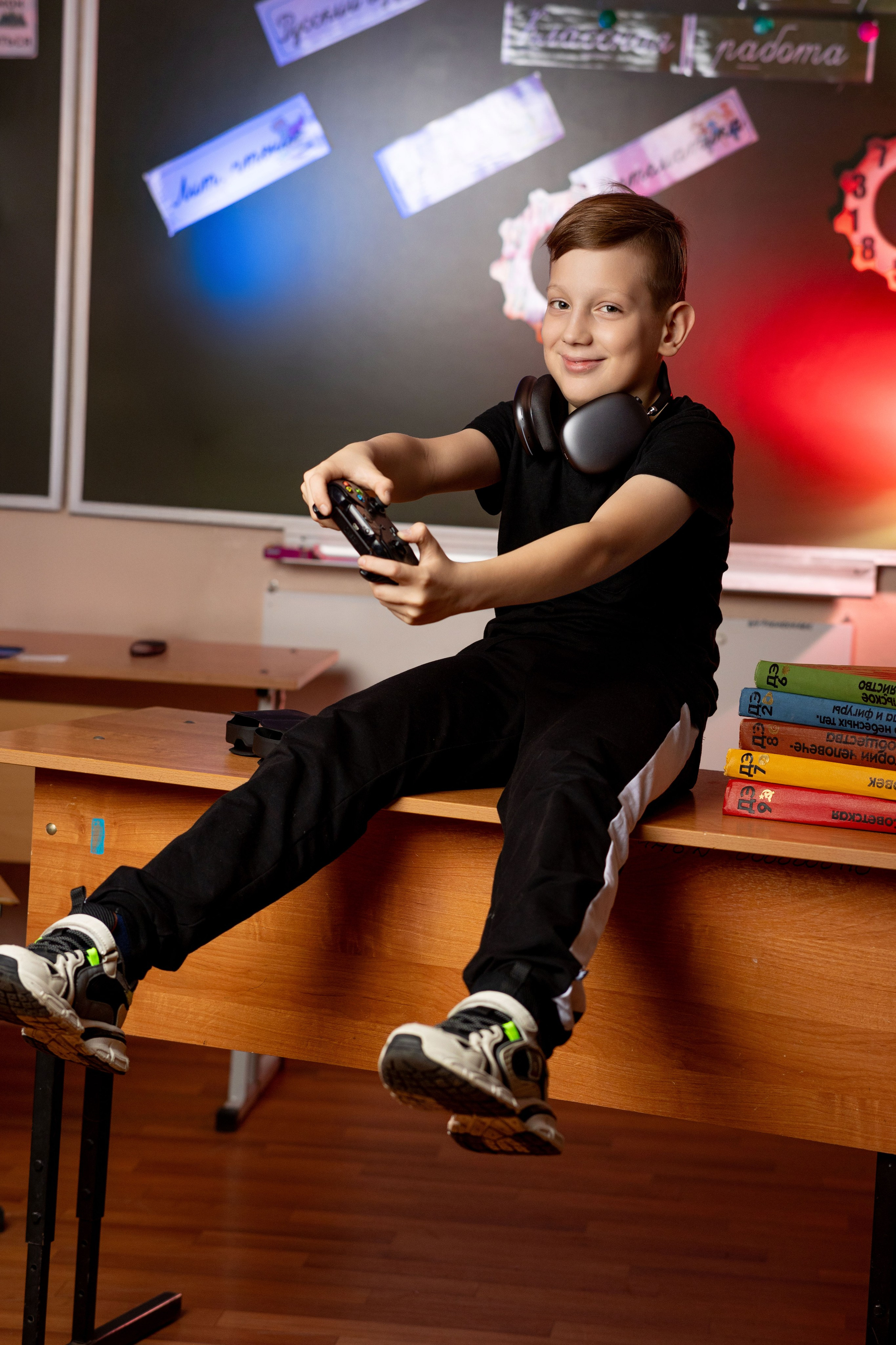 Школьная фотосессия 4 класс. Артём Печерин фотограф в Оленегорске