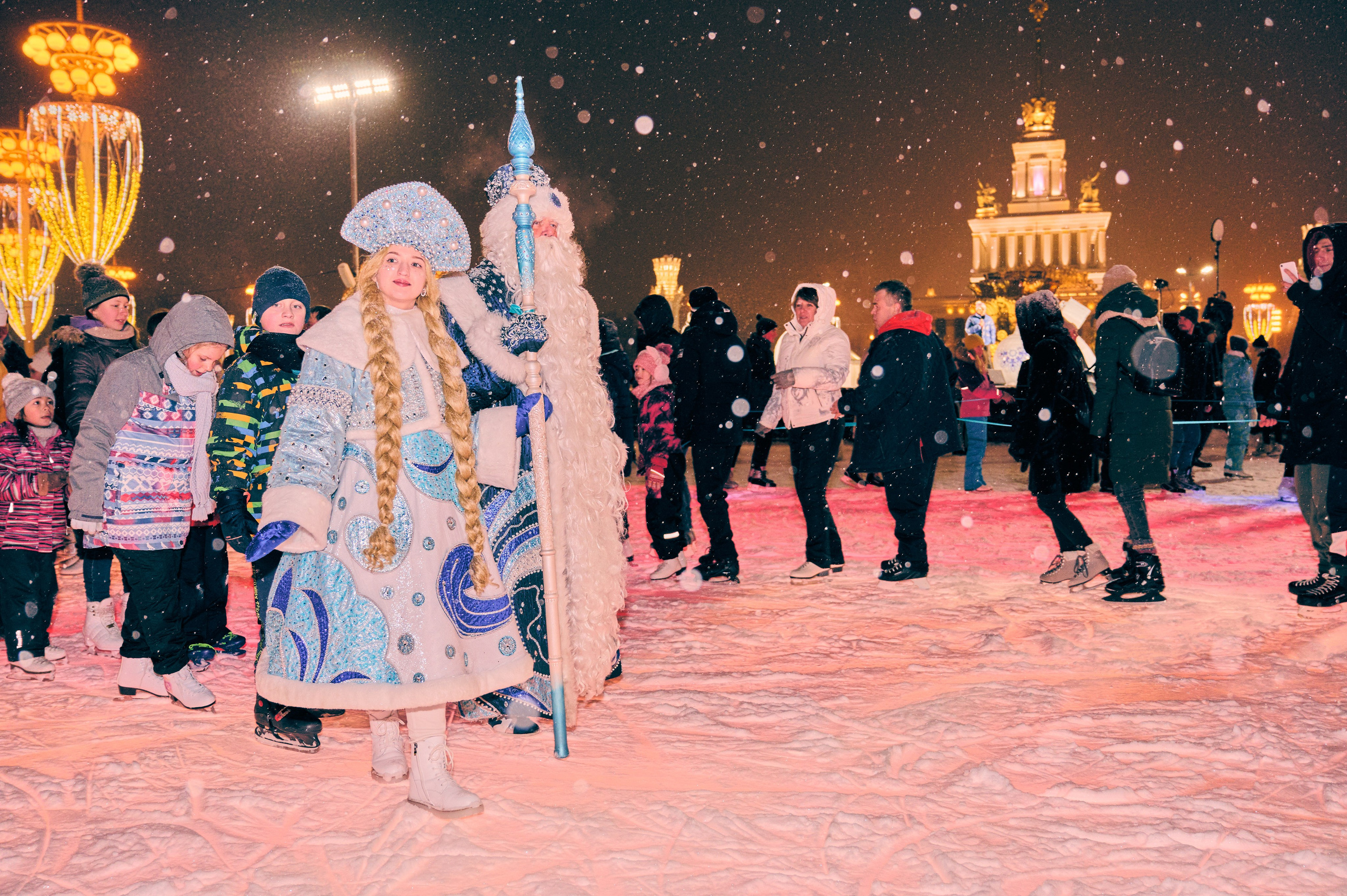 Линия жизни и Дед Мороз на ВДНХ. Никита Хохловский фото и видео продакшн