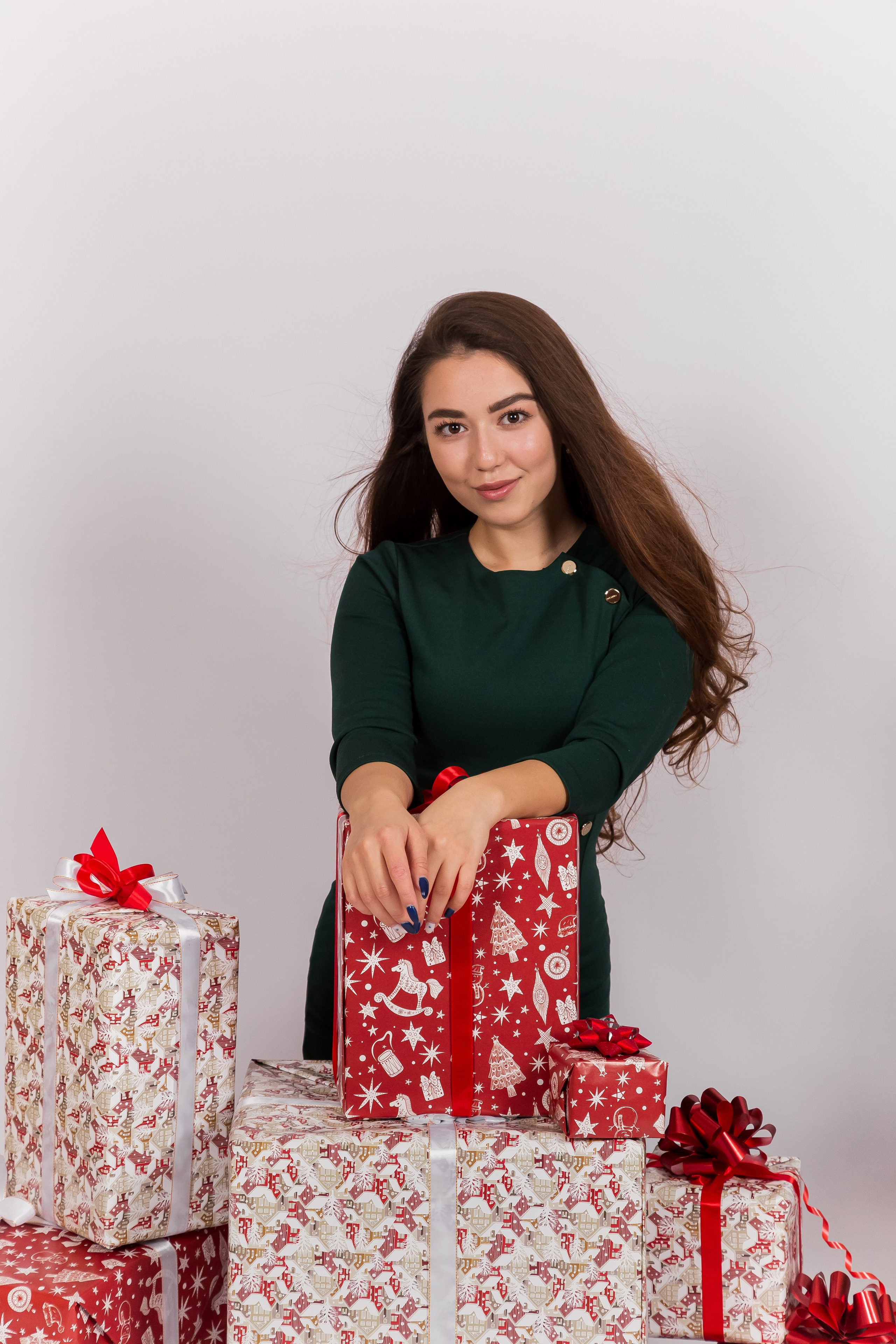 Новогодняя фотосессия. Фотостудия автопортрета DOUBLE-YOU в Сургуте