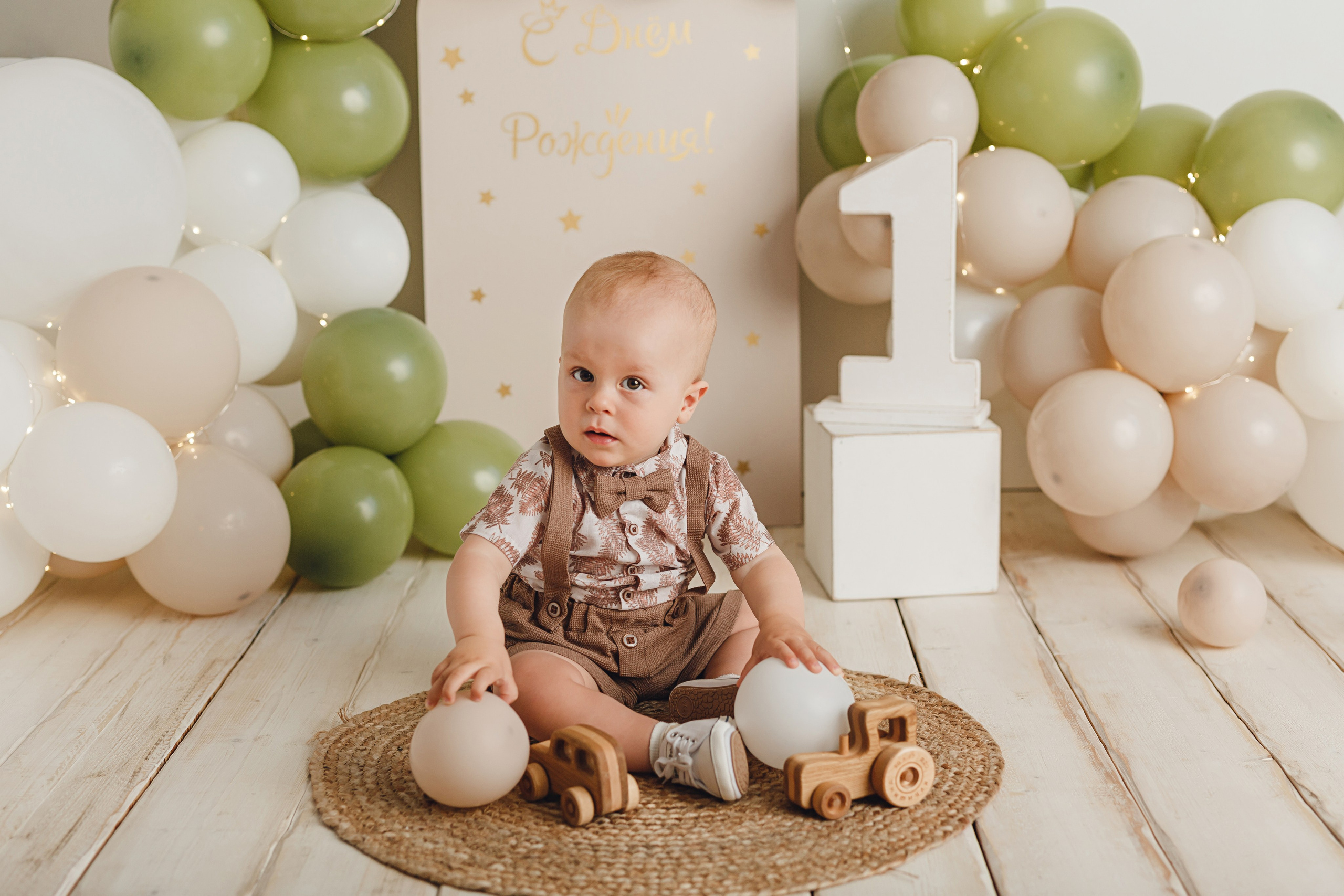 фотосессия первого годика в Краснодаре, детский фотограф 