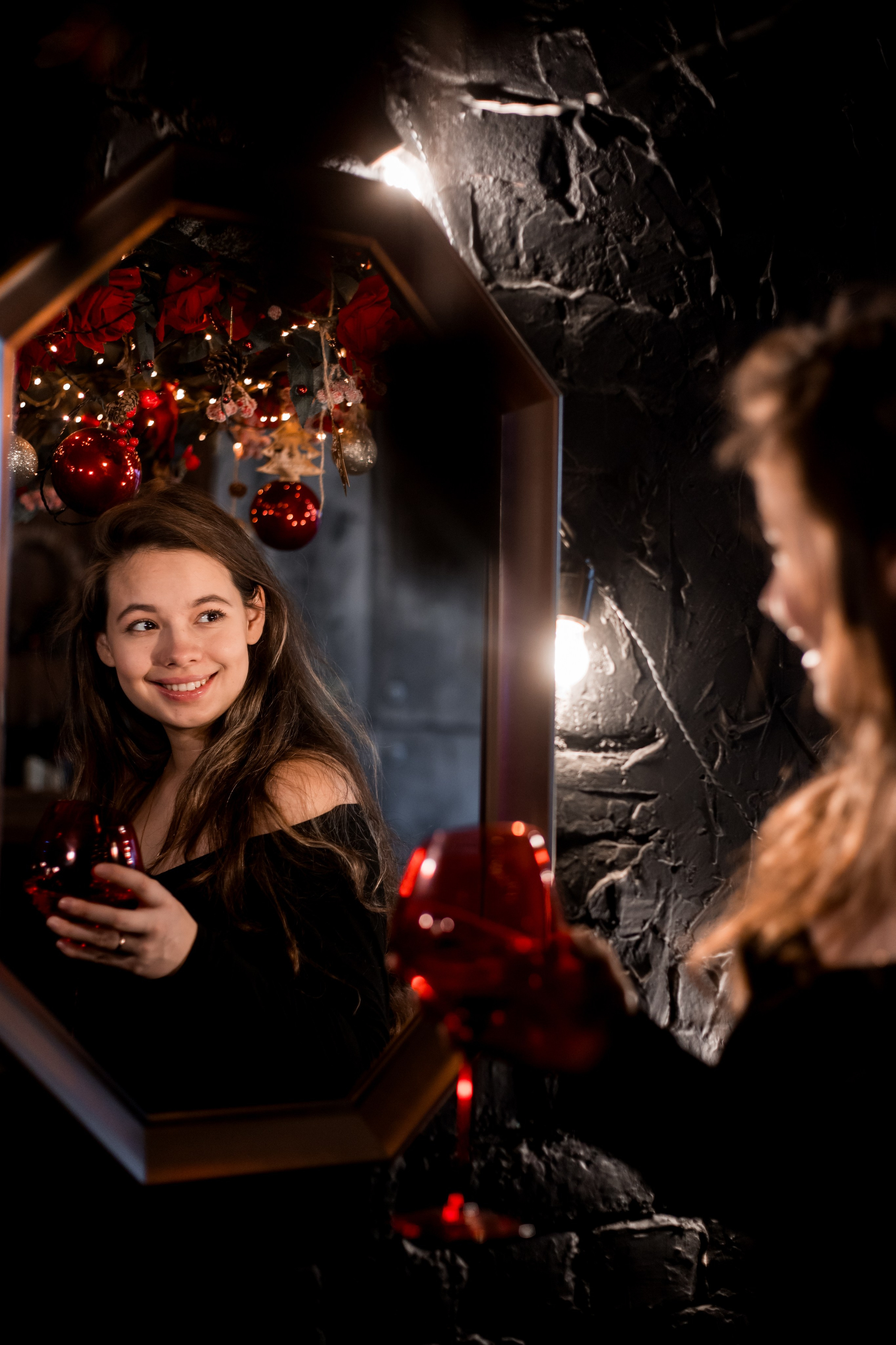 Новогодние Мира и Дима. Фотограф в Петербурге