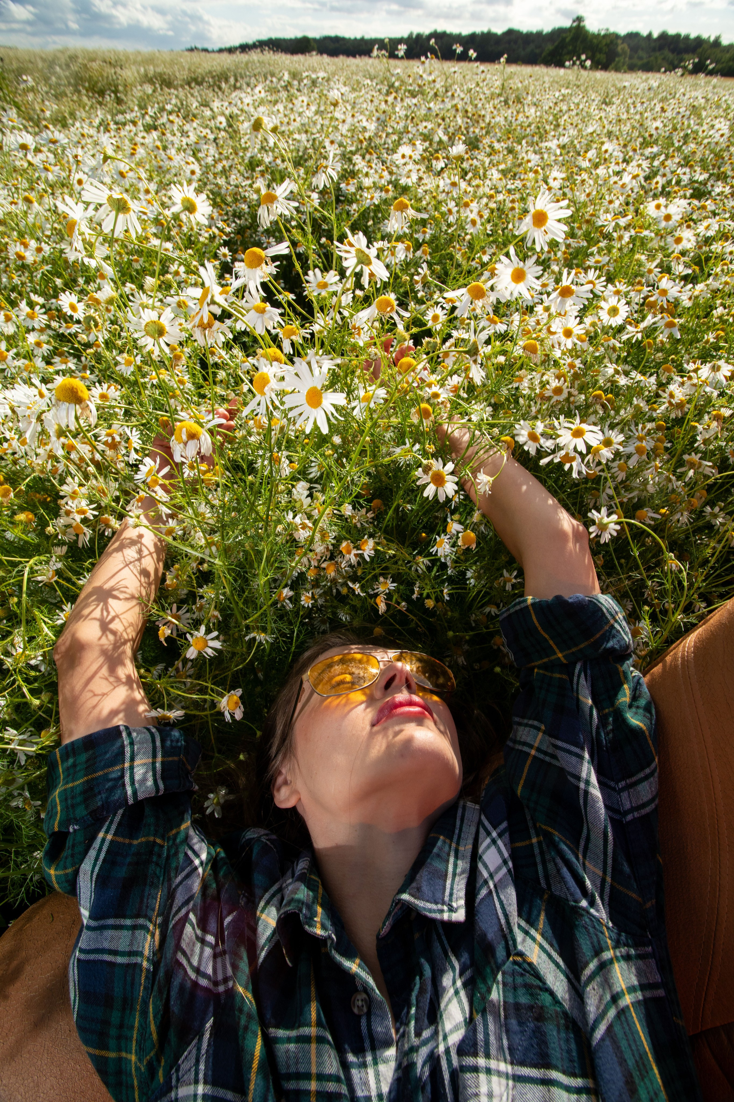 Fashion-Ромашки. Креативный фотограф Алексей Лем