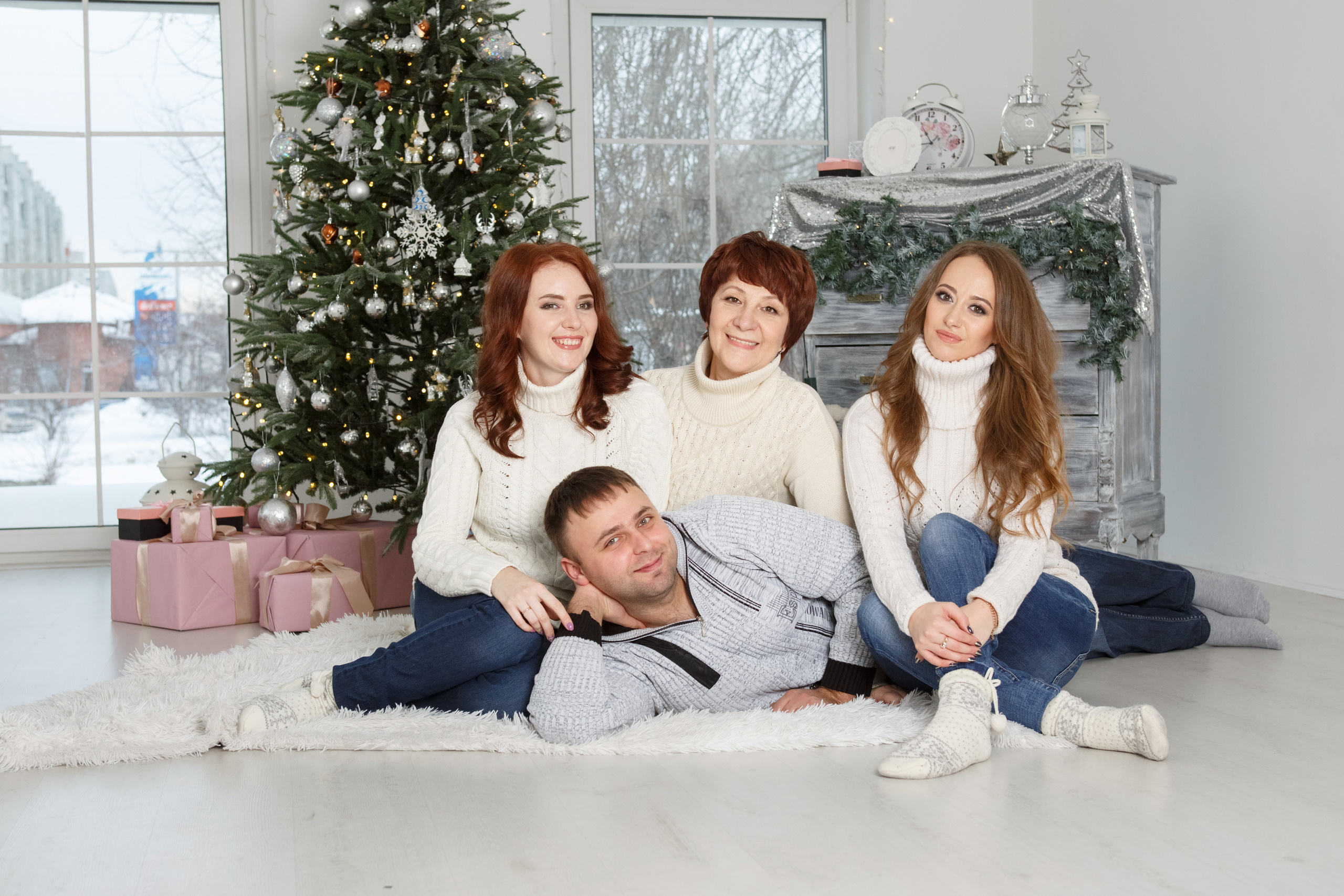 Новогодняя фотосессия. Марина Соколова. Контентный и семейный фотограф г. Красноярск