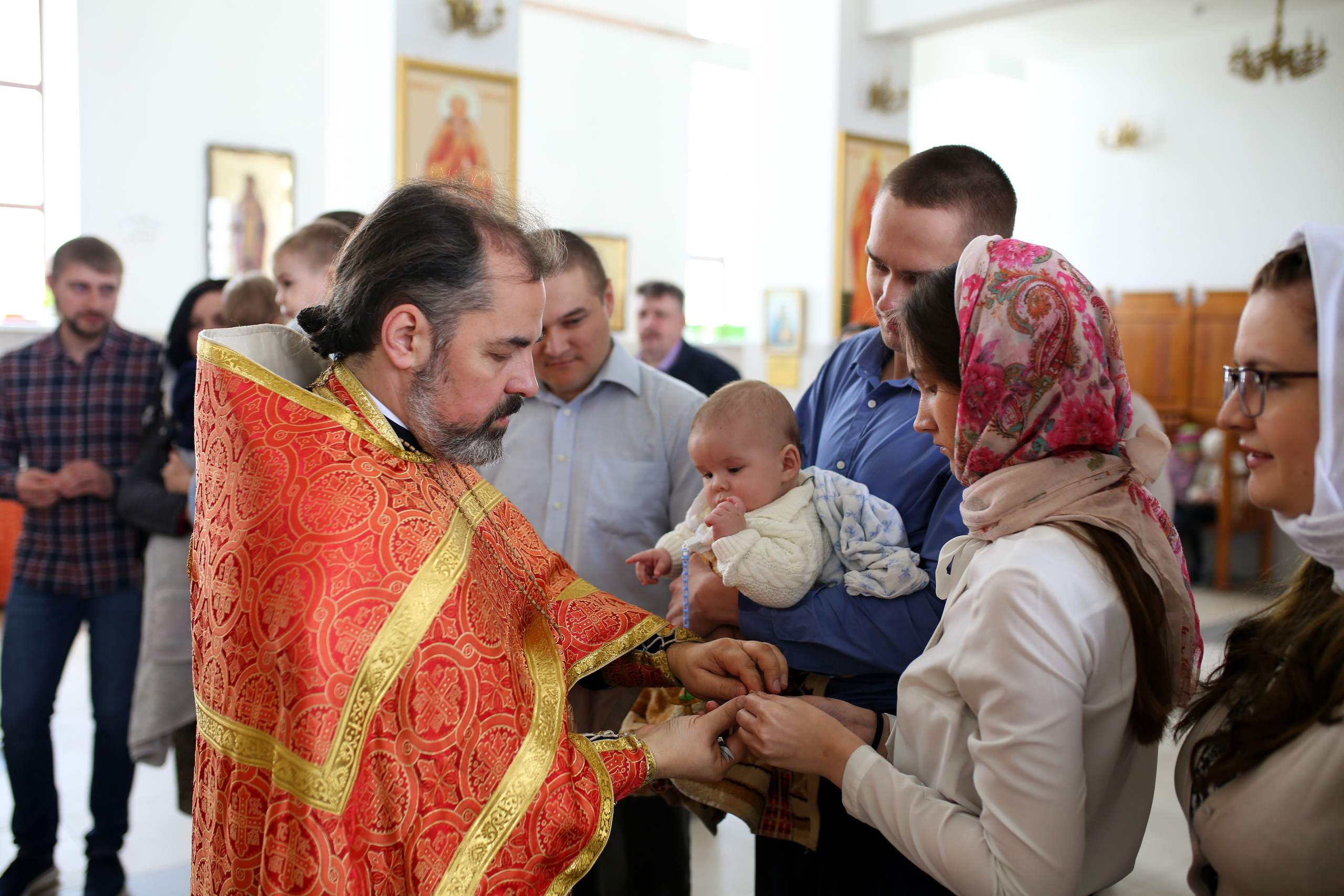 Крещение. Марина Соколова. Контентный и семейный фотограф г. Красноярск