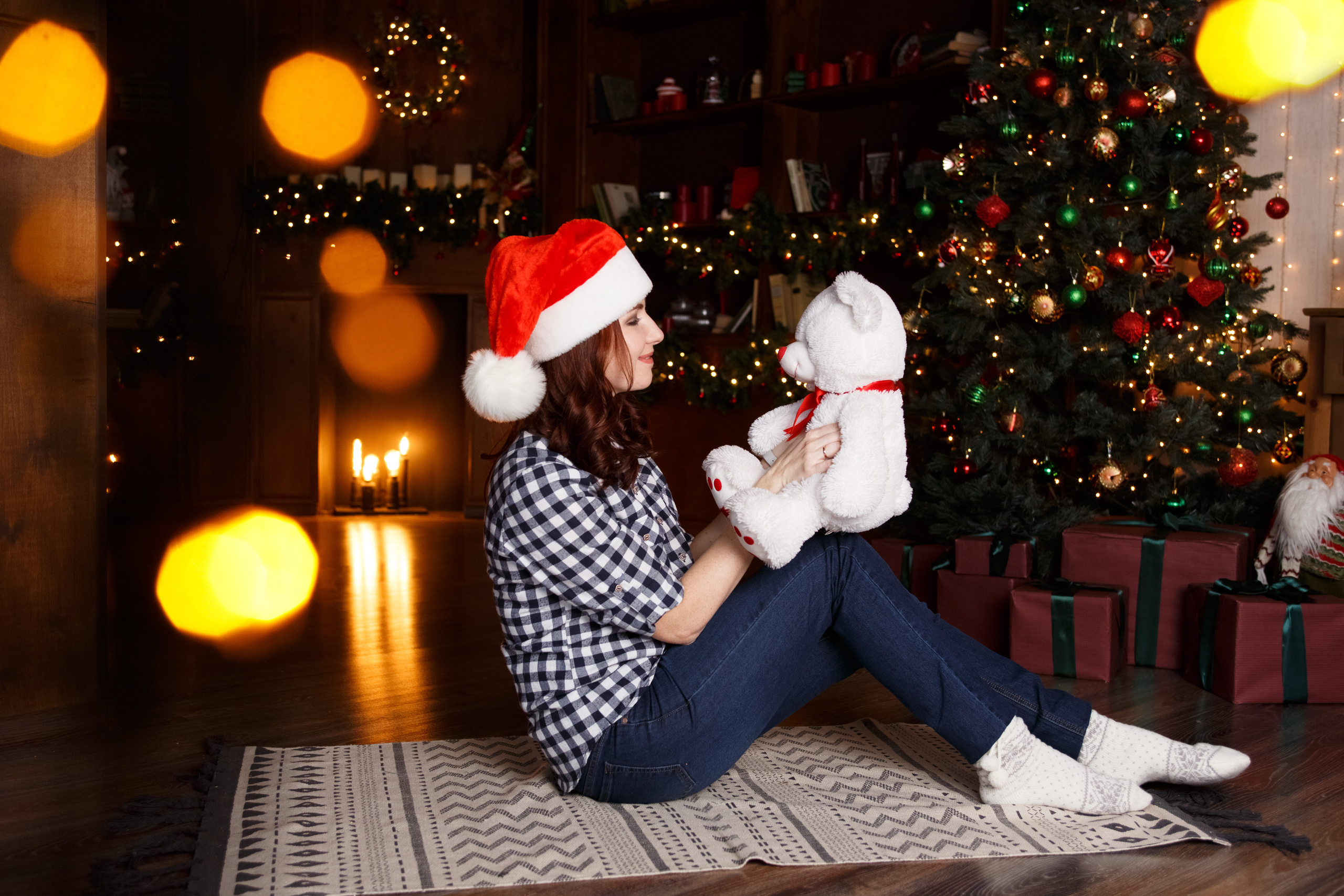 Новогодняя фотосессия. Марина Соколова. Контентный и семейный фотограф г. Красноярск