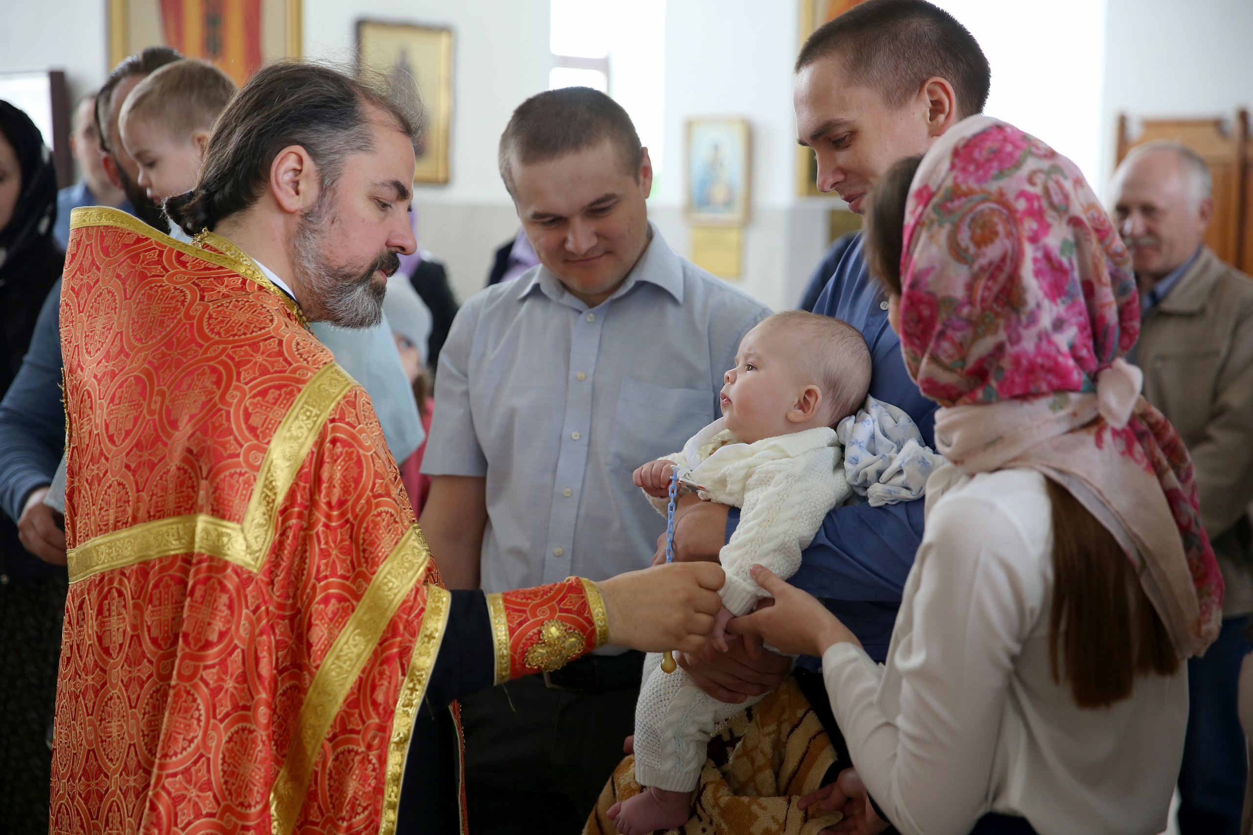 Крещение. Марина Соколова. Контентный и семейный фотограф г. Красноярск