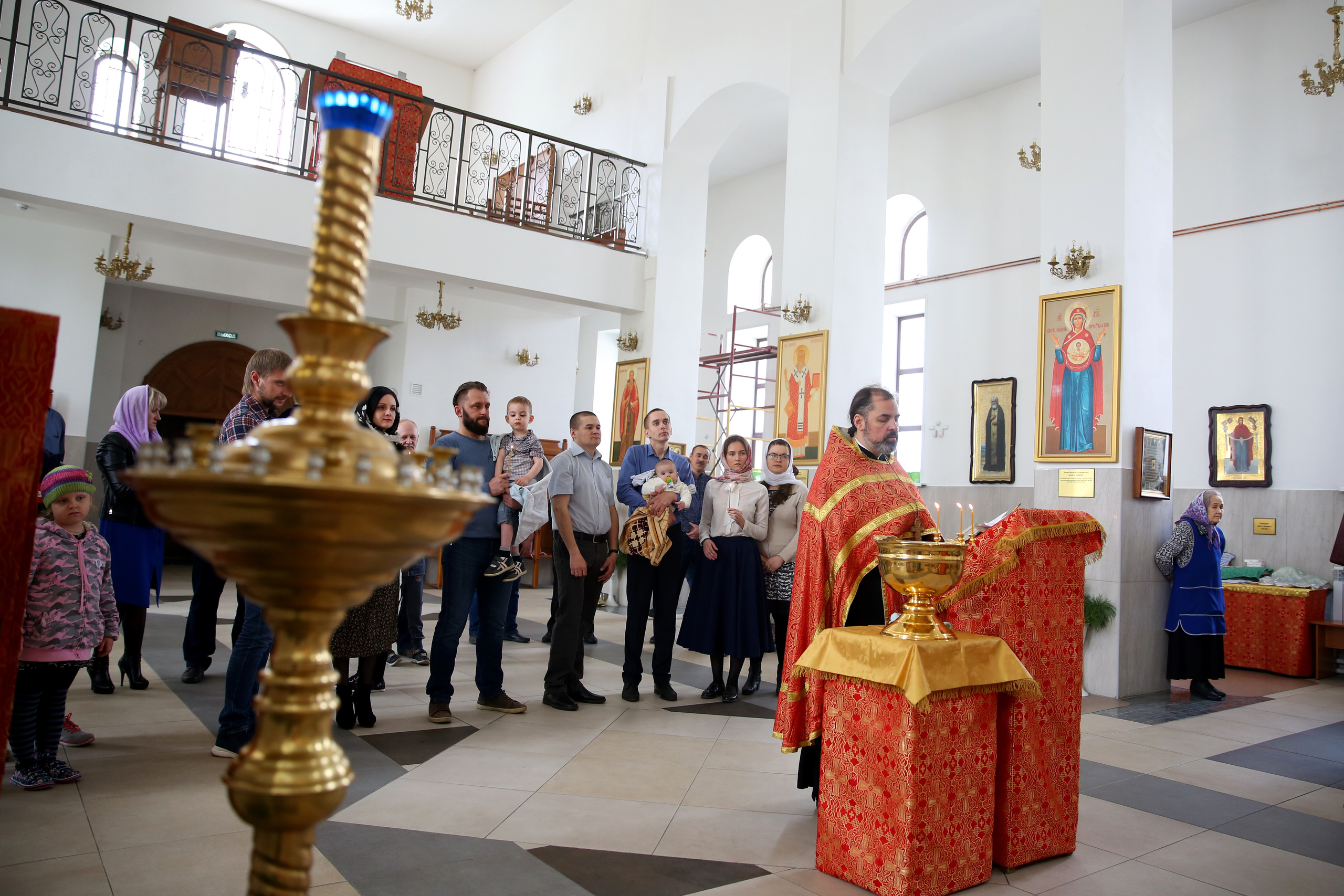 Крещение. Марина Соколова. Контентный и семейный фотограф г. Красноярск