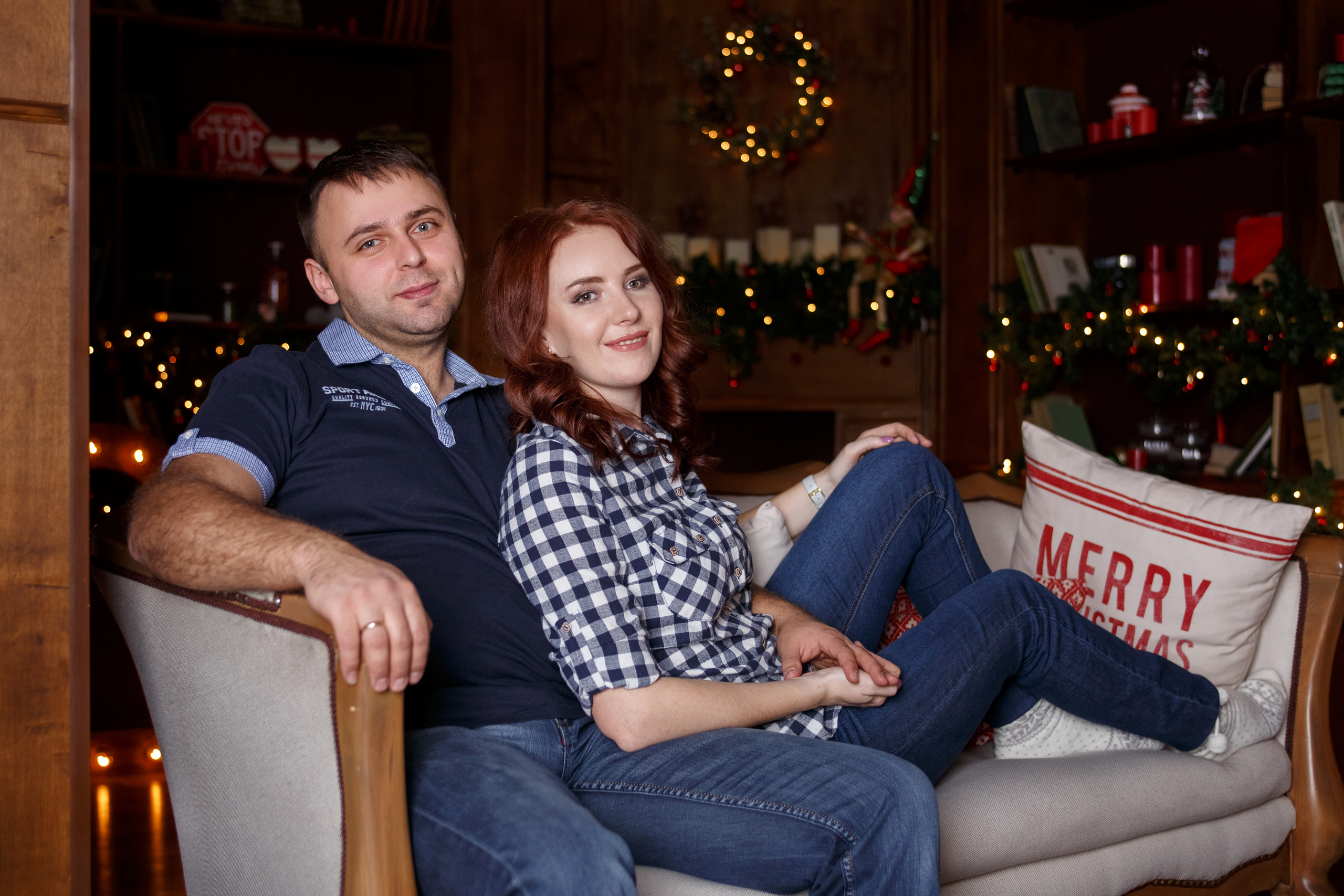 Новогодняя фотосессия. Марина Соколова. Контентный и семейный фотограф г. Красноярск