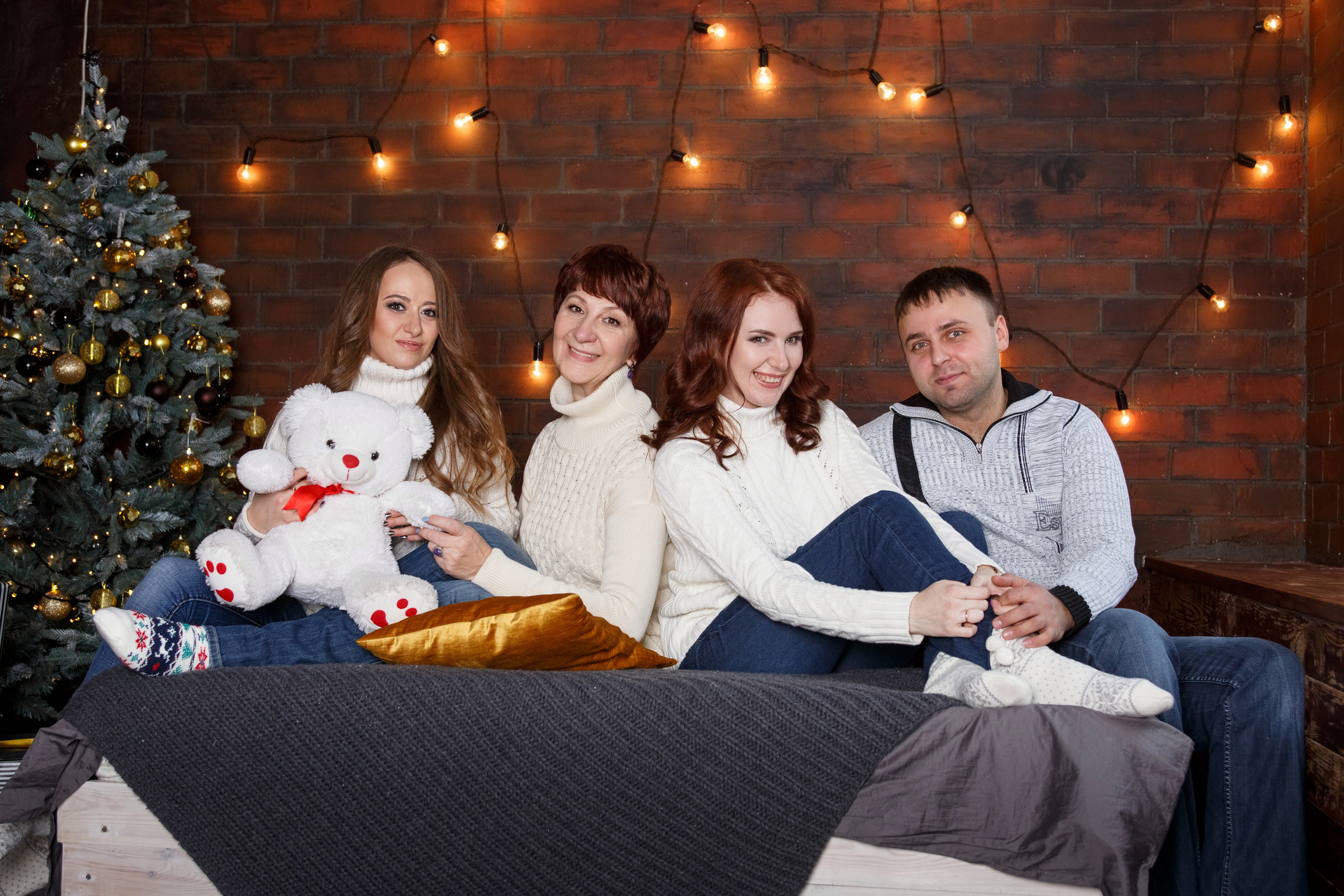 Новогодняя фотосессия. Марина Соколова. Контентный и семейный фотограф г. Красноярск