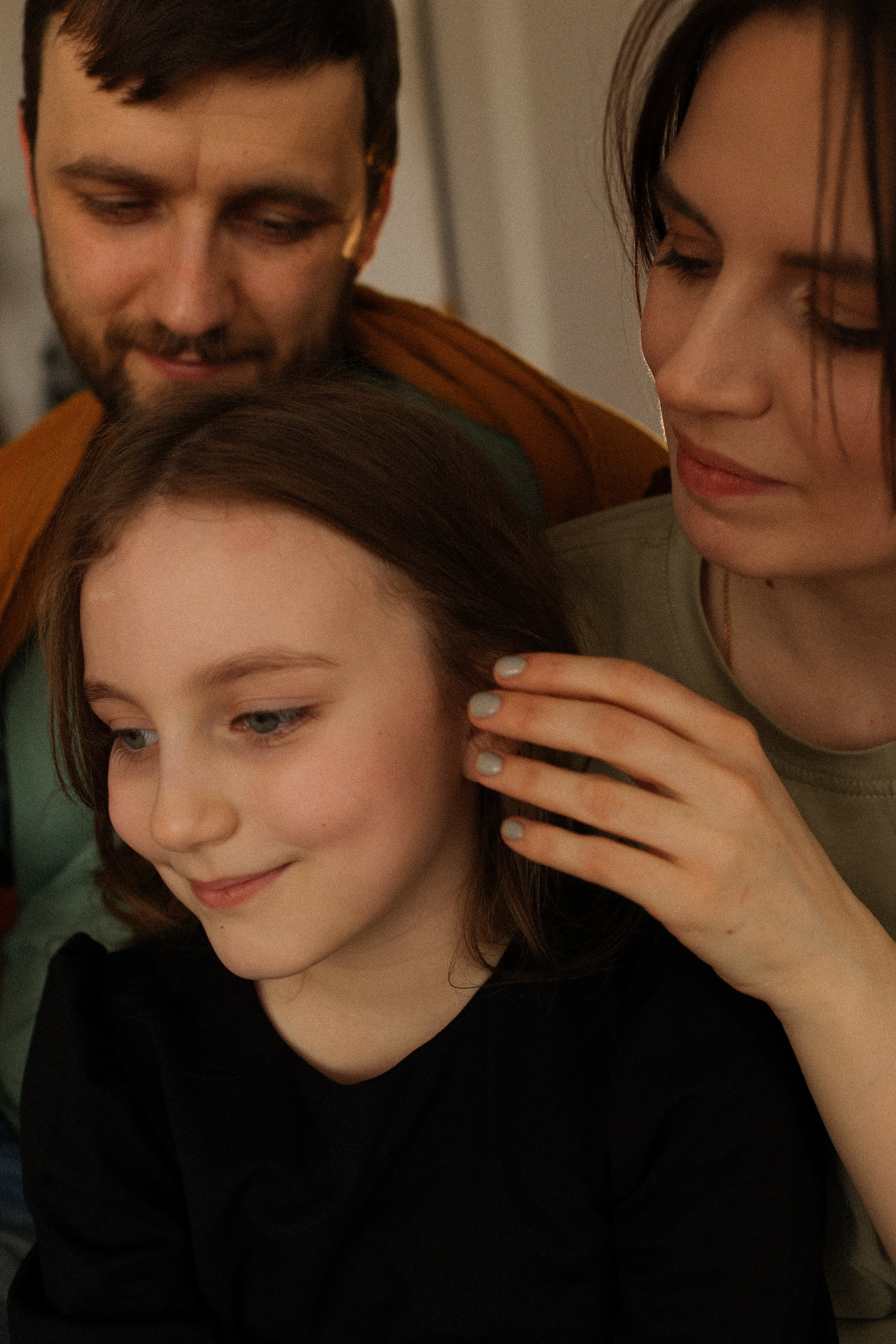 Семейная фотосессия Фотосессия в Москве Семейная фотосессия в студии. Фотограф Владимир Москва