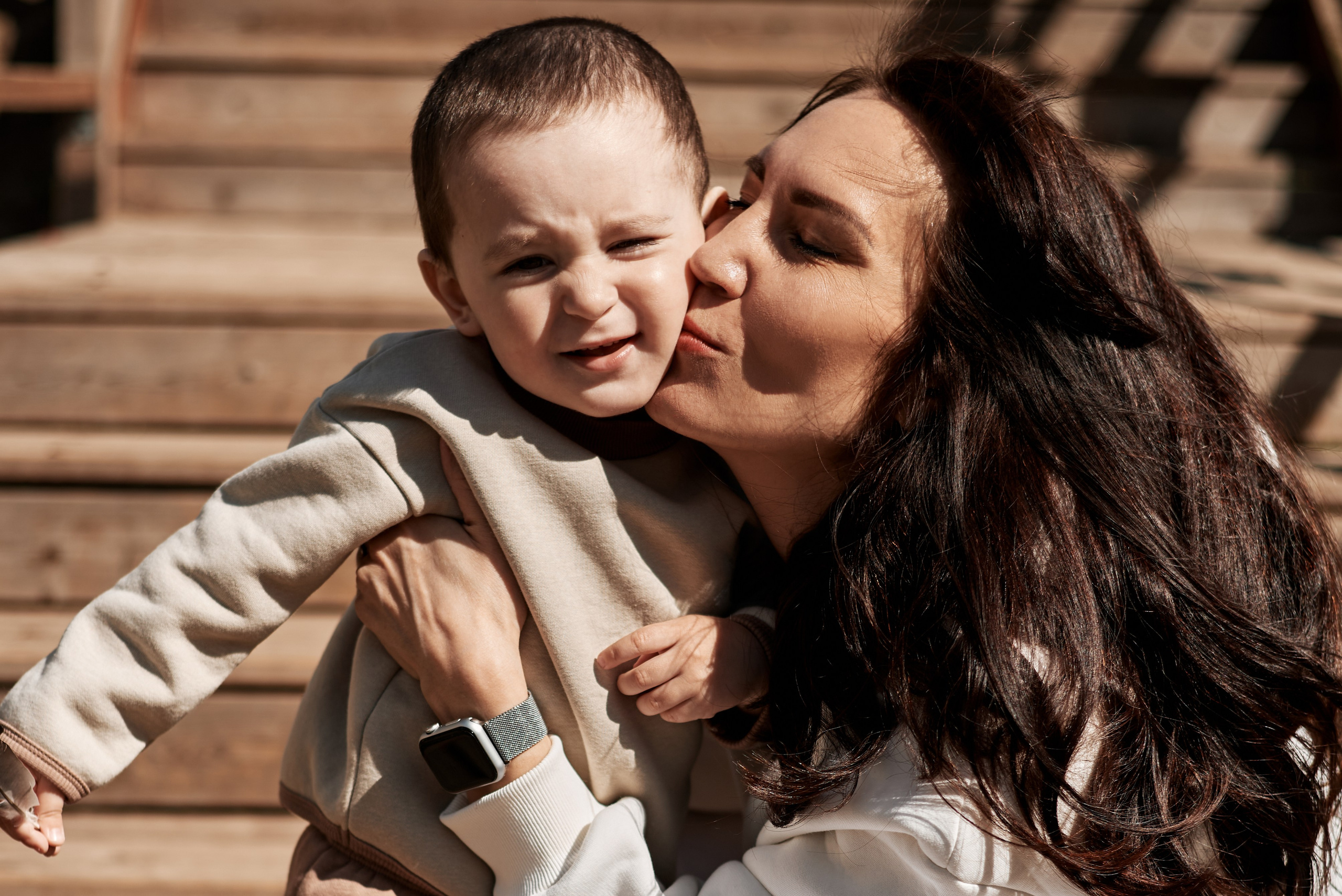 Фотопрогулка Луизы и Максима. Семейный фотограф в Железнодорожном Масаева Елена