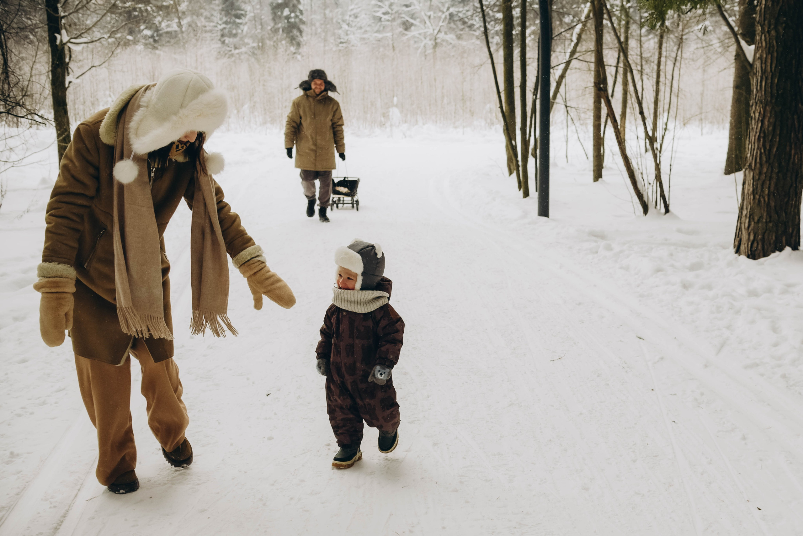 Семейная фотопрогулка. Семейный фотограф в Железнодорожном Масаева Елена
