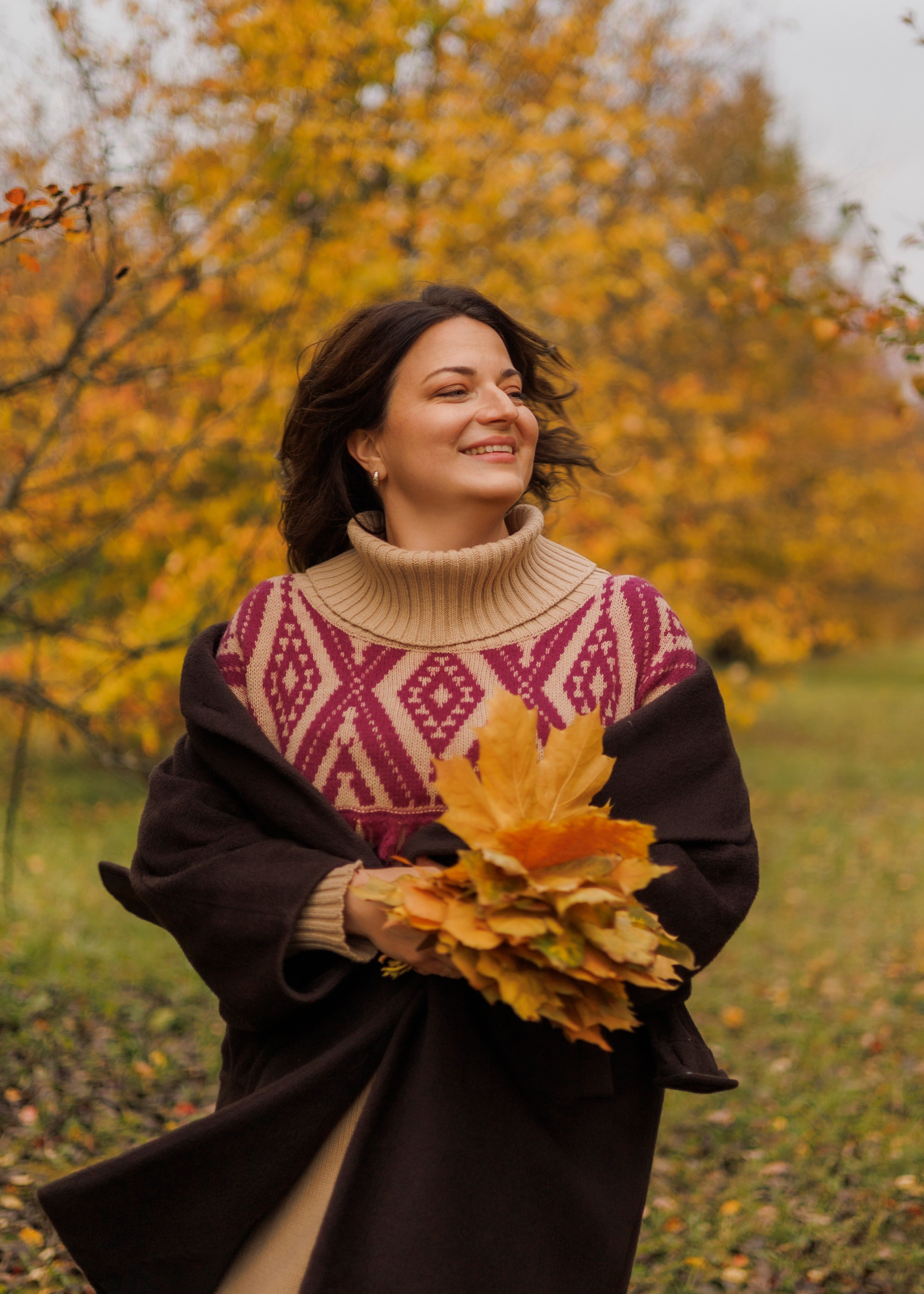 Осень в Мещерском парке. Женский и семейный фотограф в Москве и Московской области Наталья Минт