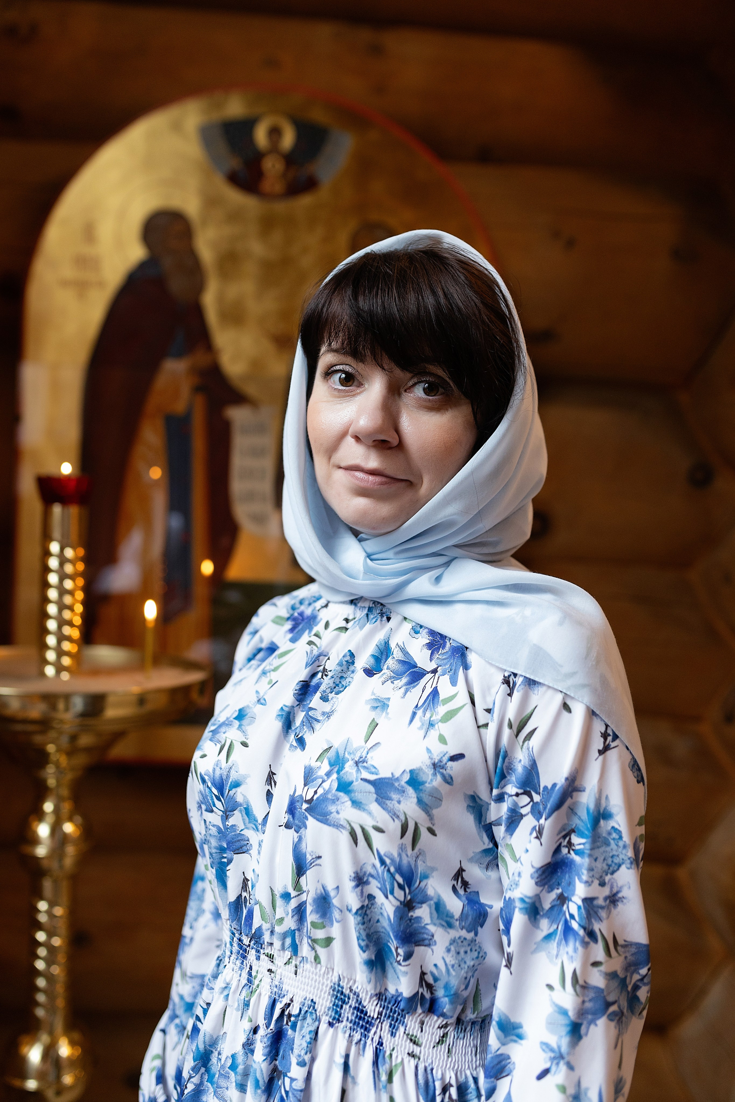 Таинство Крещения Ксении. Фотограф в Железнодорожном и Балашихе