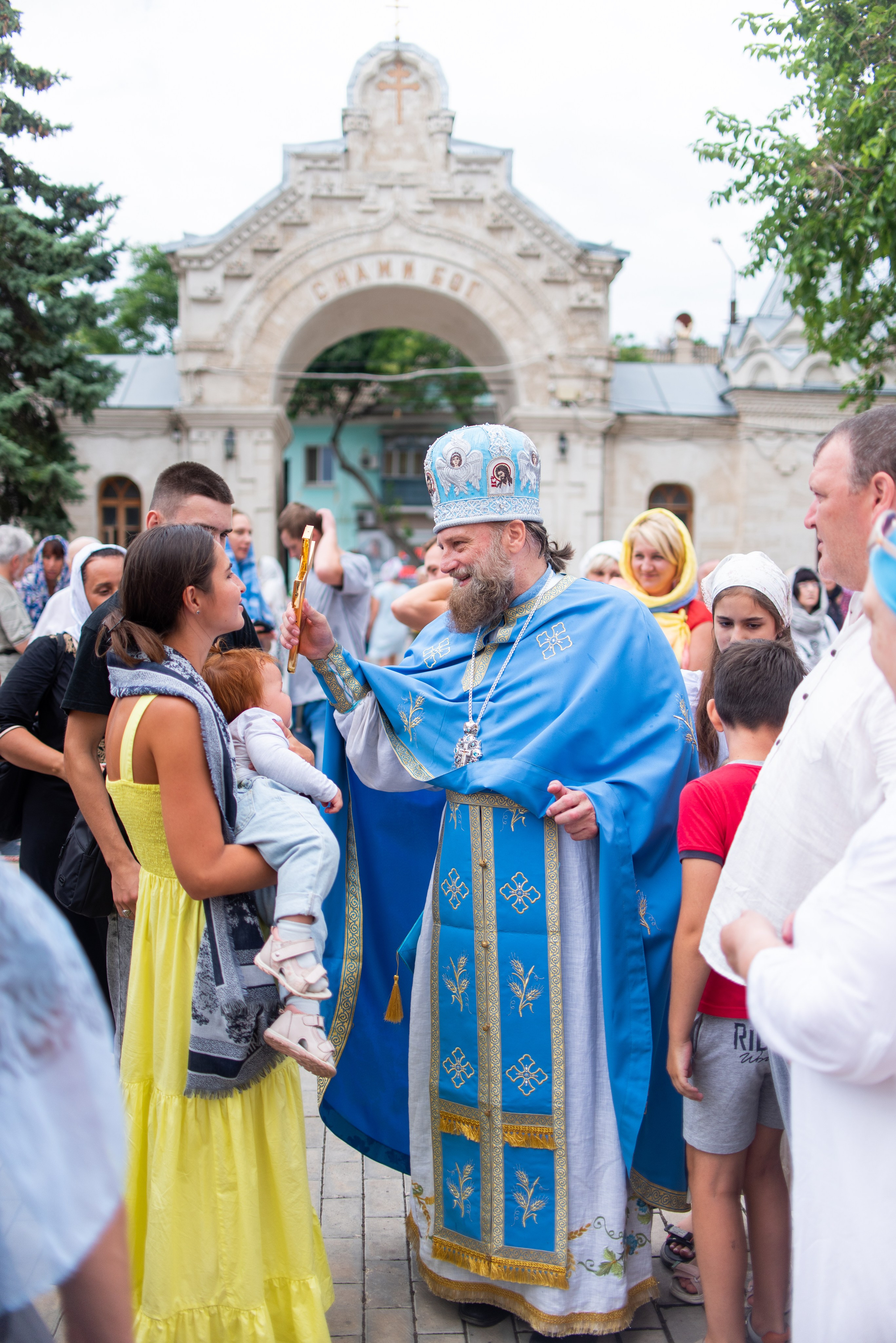 Празднование в честь явления иконы Пресвятой Богородицы в Казани 21.07.2023. Семейный и свадебный фотограф в Феодосии и Коктебеле