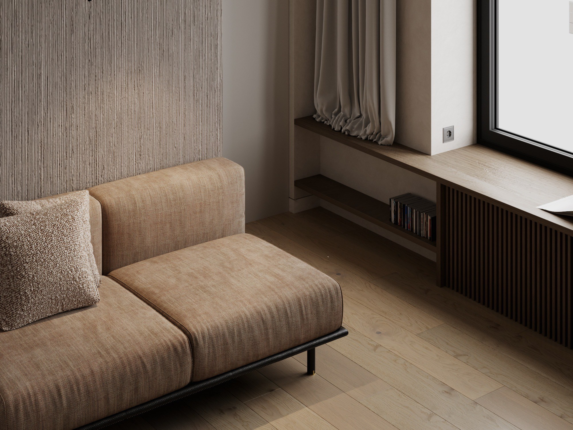 Концепция и детская зона «West Garden». Интерьеры и архитекура