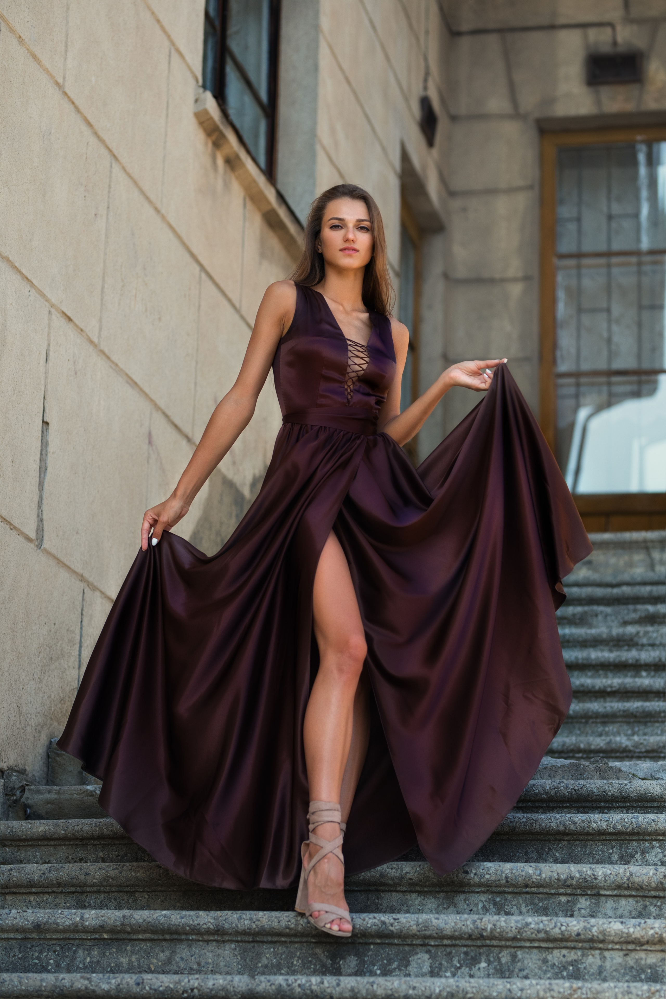 Фотосет у дома культуры в с. Стрелица и в Белом Колодце с Маргаритой для «себя»