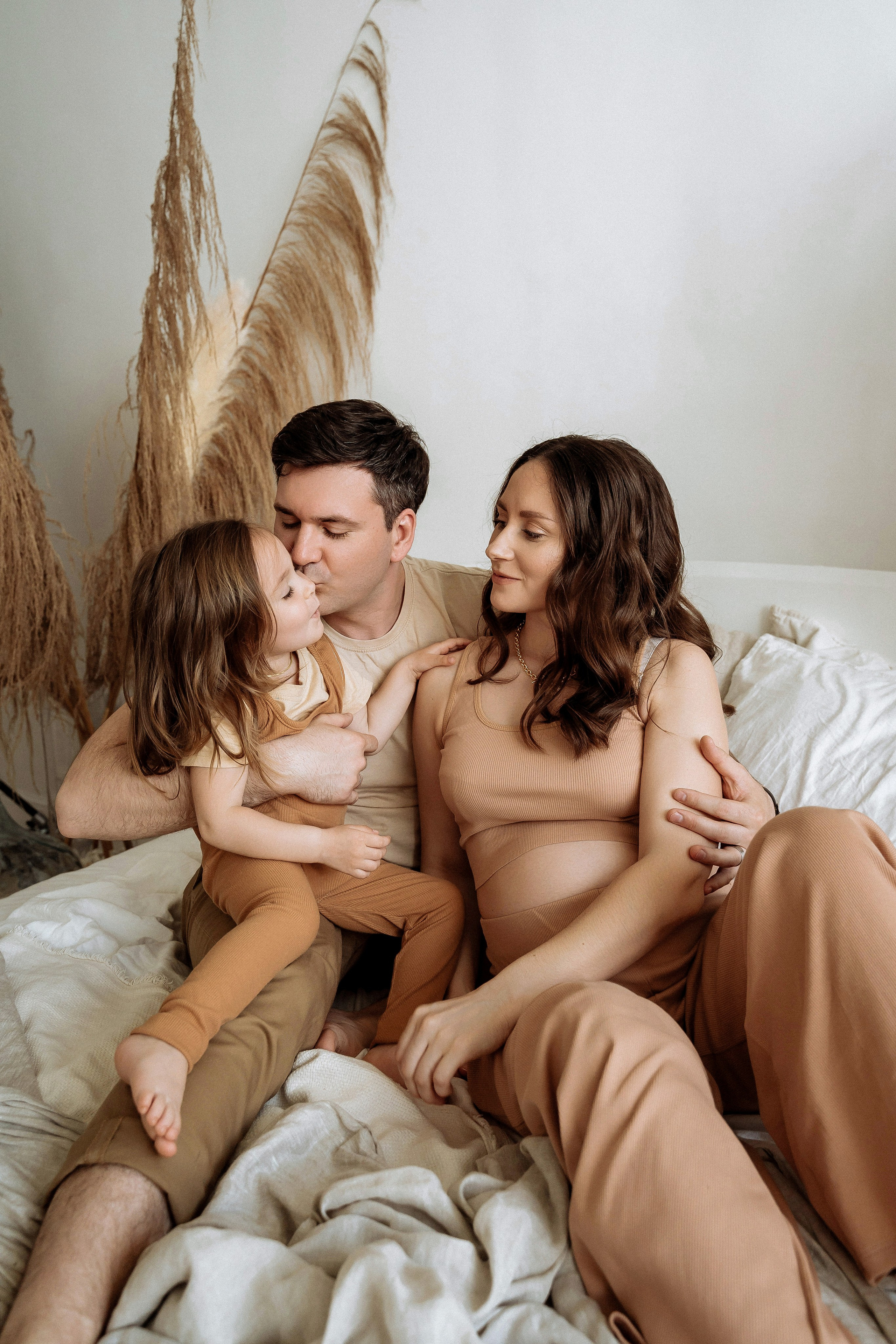 Андрей, Алёна и Анечка. Свадебный фотограф в Москве Яна Деньгина