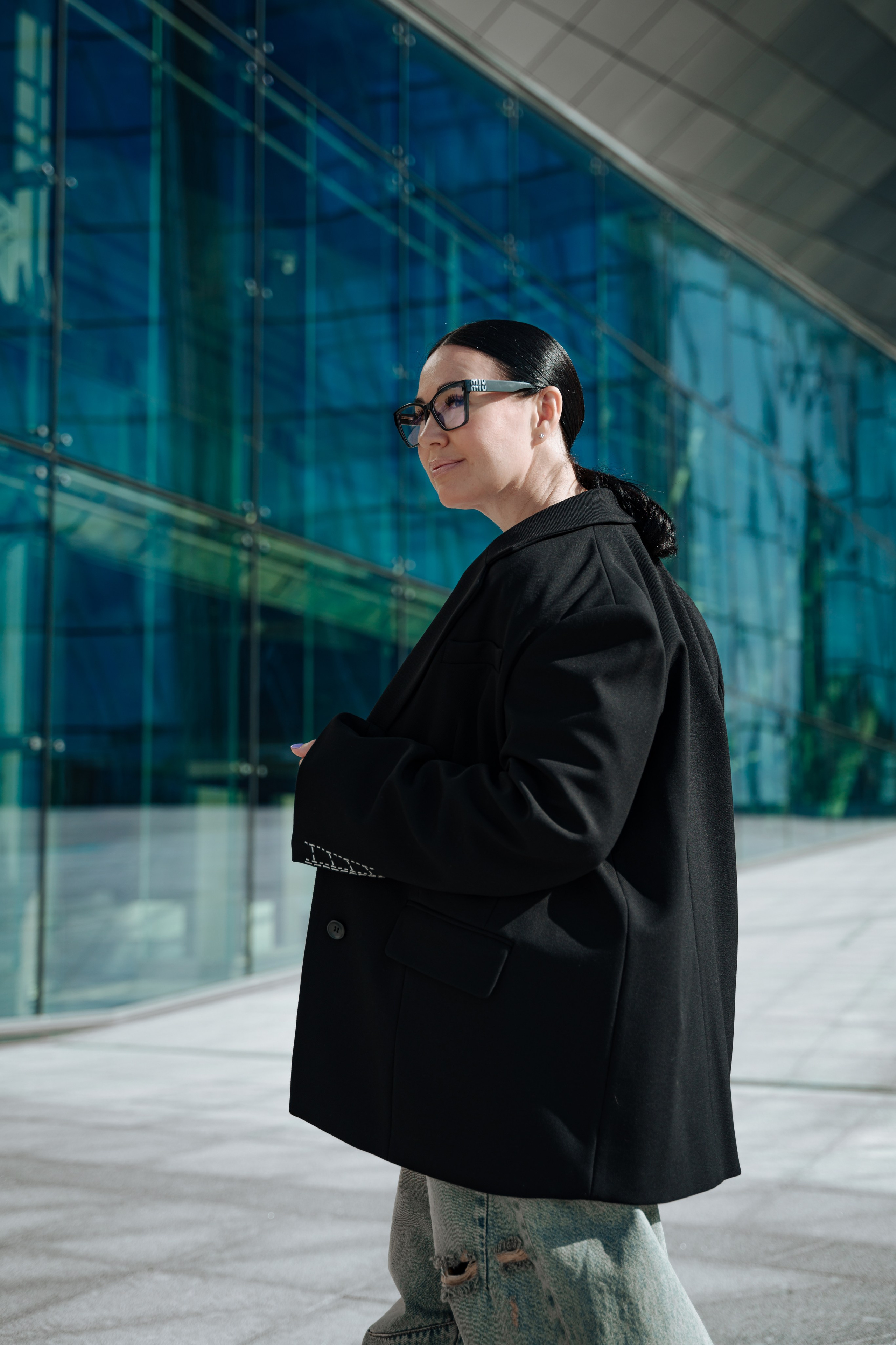 Елена. Лахта центр. Портретный фотограф в Санкт-Петербурге Дмитриева Наталия