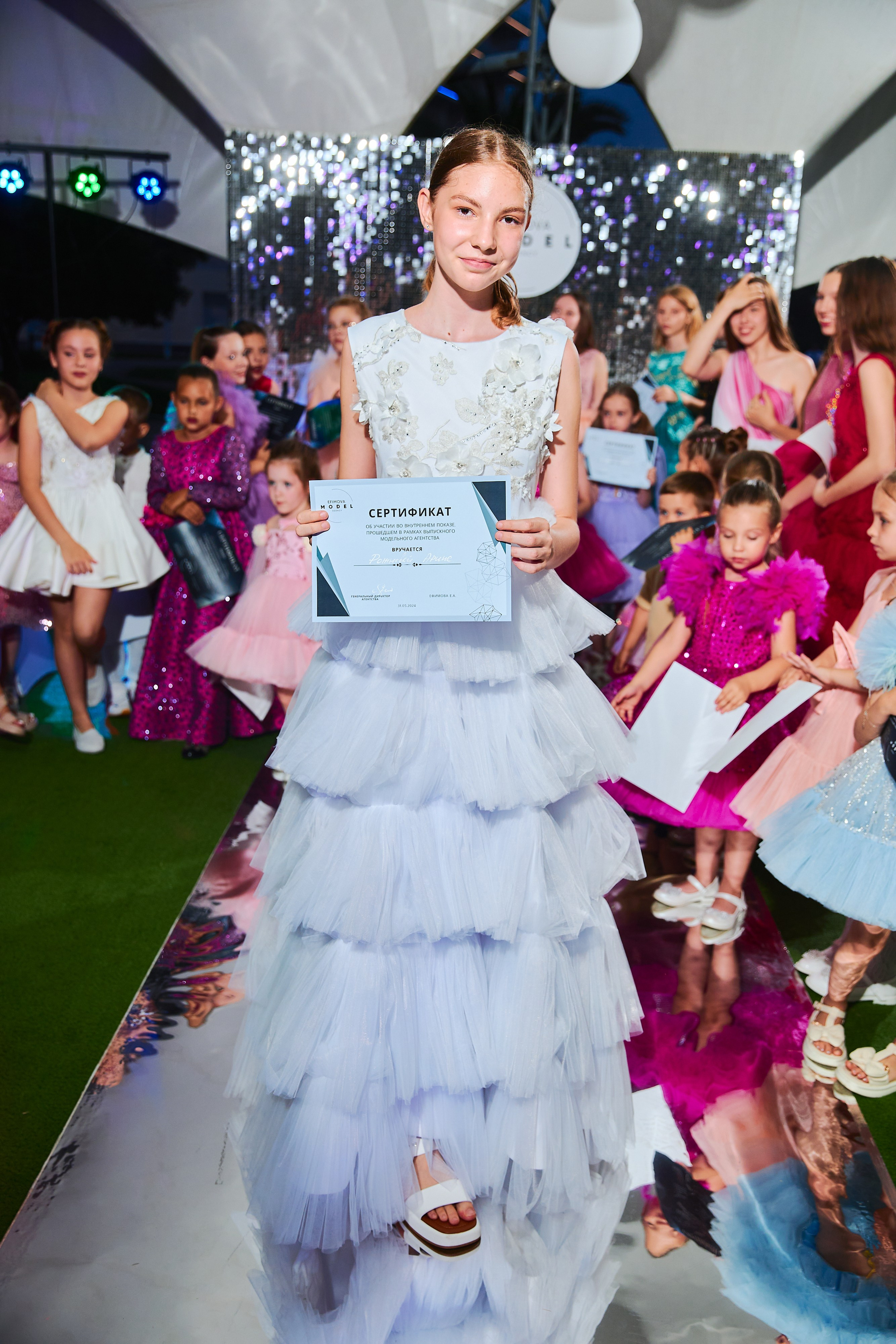 Выпускной базового курса 2024. Efimova Model Agency