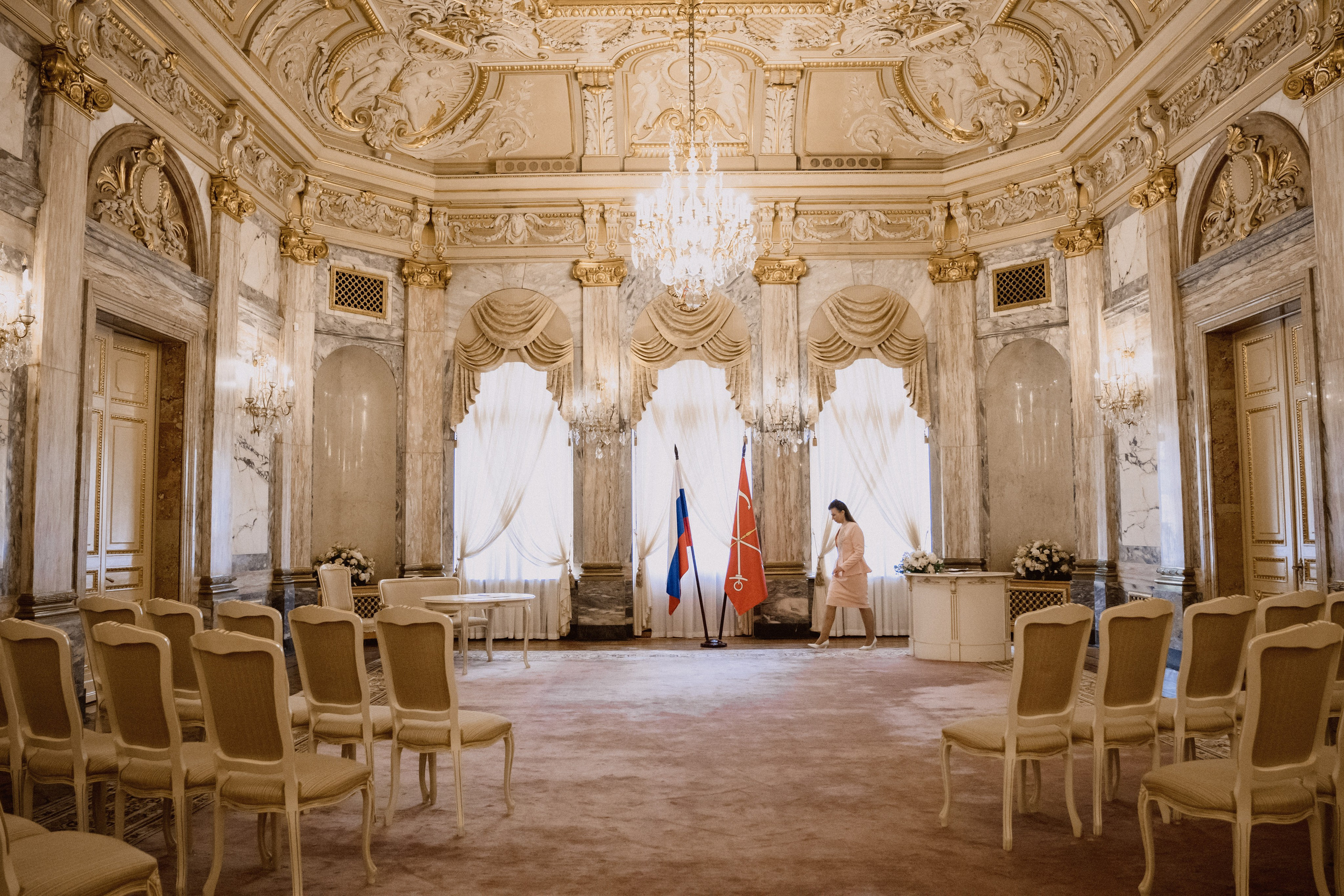 Регистрация во дворце «Малютка». Семейный фотограф и видеограф Алёна Ким