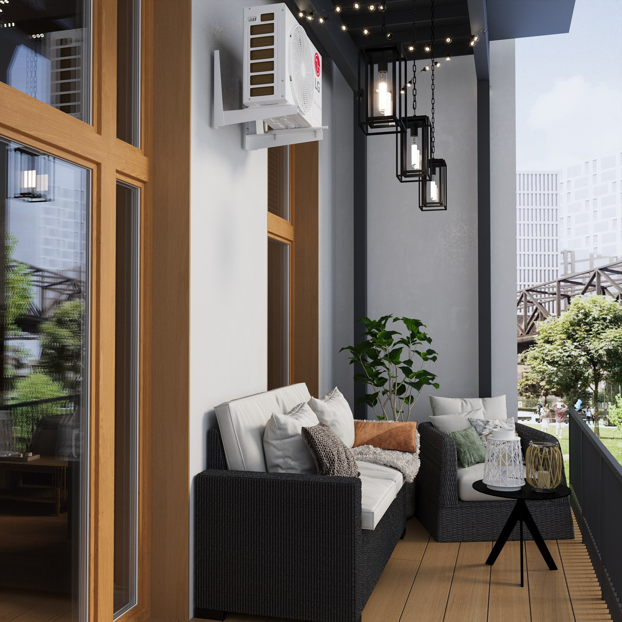 ЖК Хюгге 41 м². БК студия дизайна интерьера