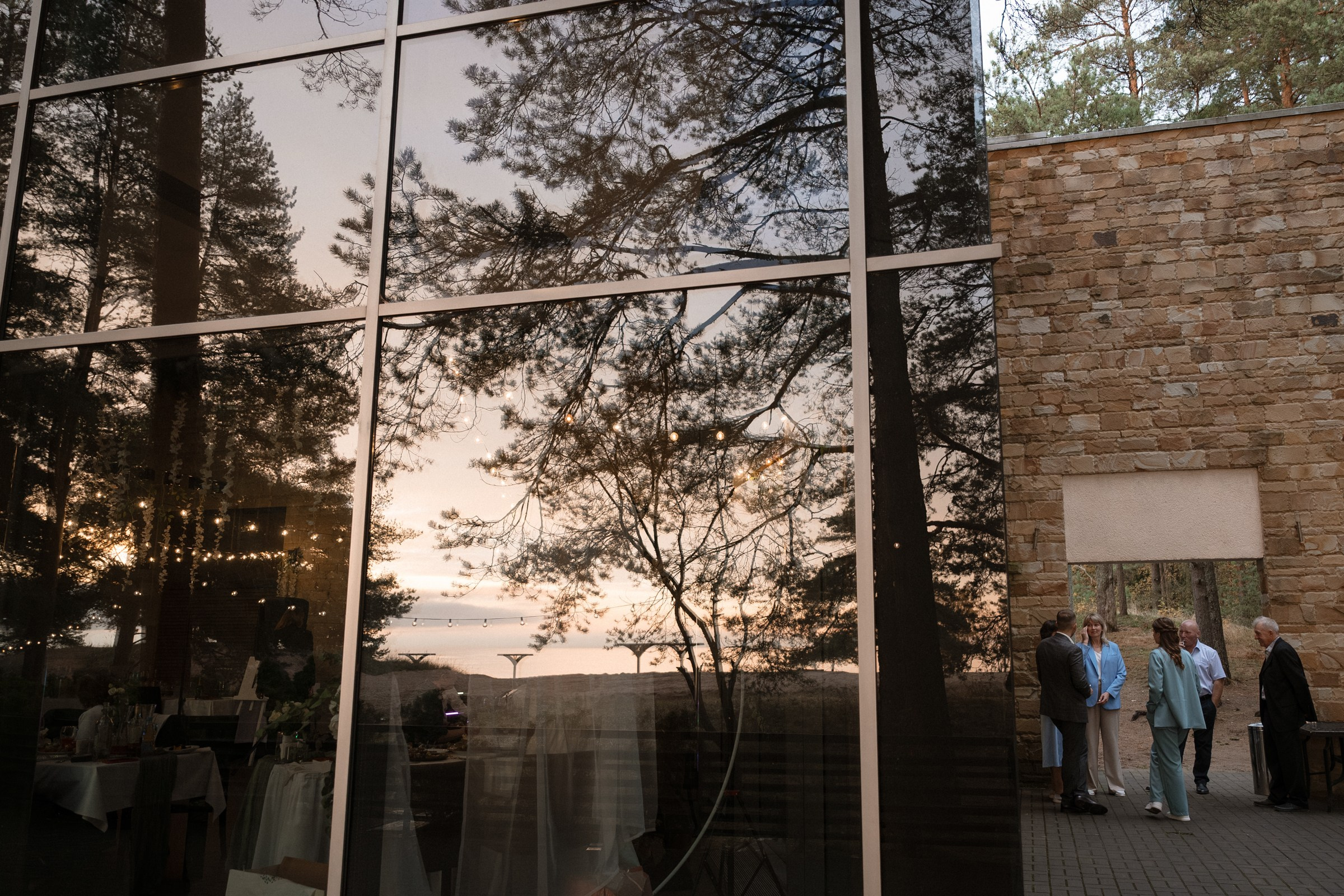 Свадебный ужин в ресторане Атлантис на Финском заливе