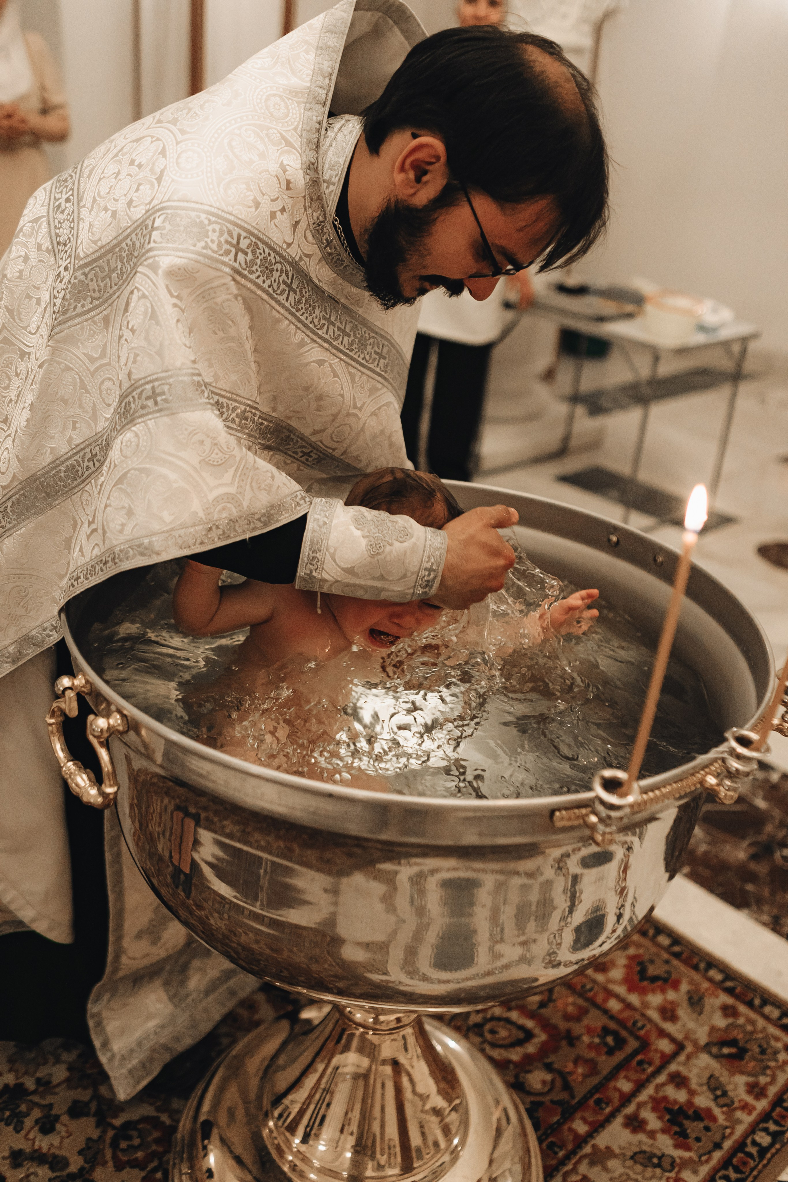 Крещение Макара Храм Сергия Радонежского в Солнцево. Свадебный и Семейный фотограф в Москве Александра Вайпер