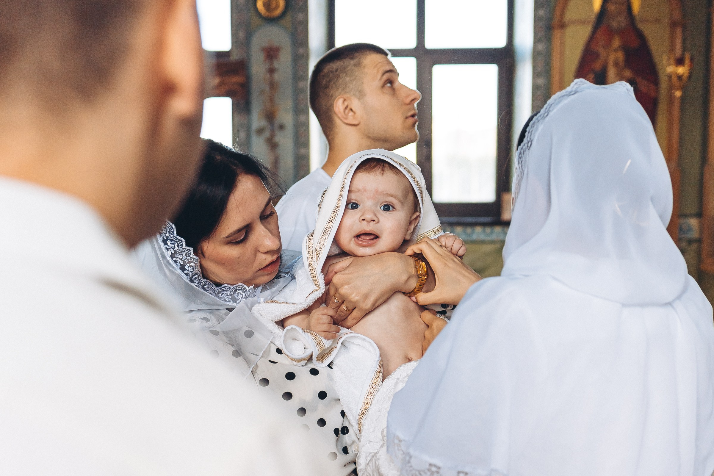 Крещение Тимофея. Семейный фотограф в Волгодонске Краченцева Анна