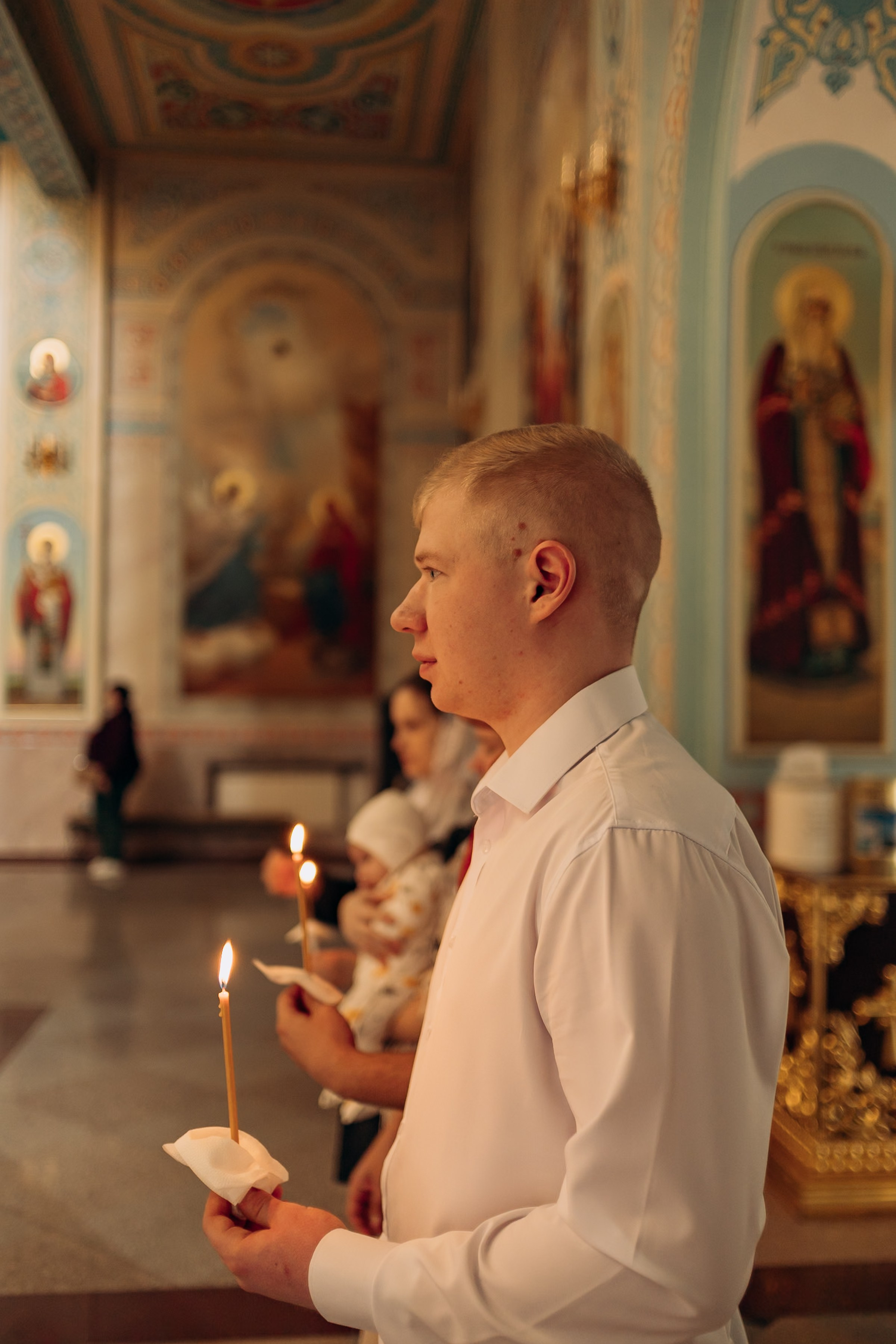 Крещение Эмилии. Семейный фотограф в Волгодонске Краченцева Анна
