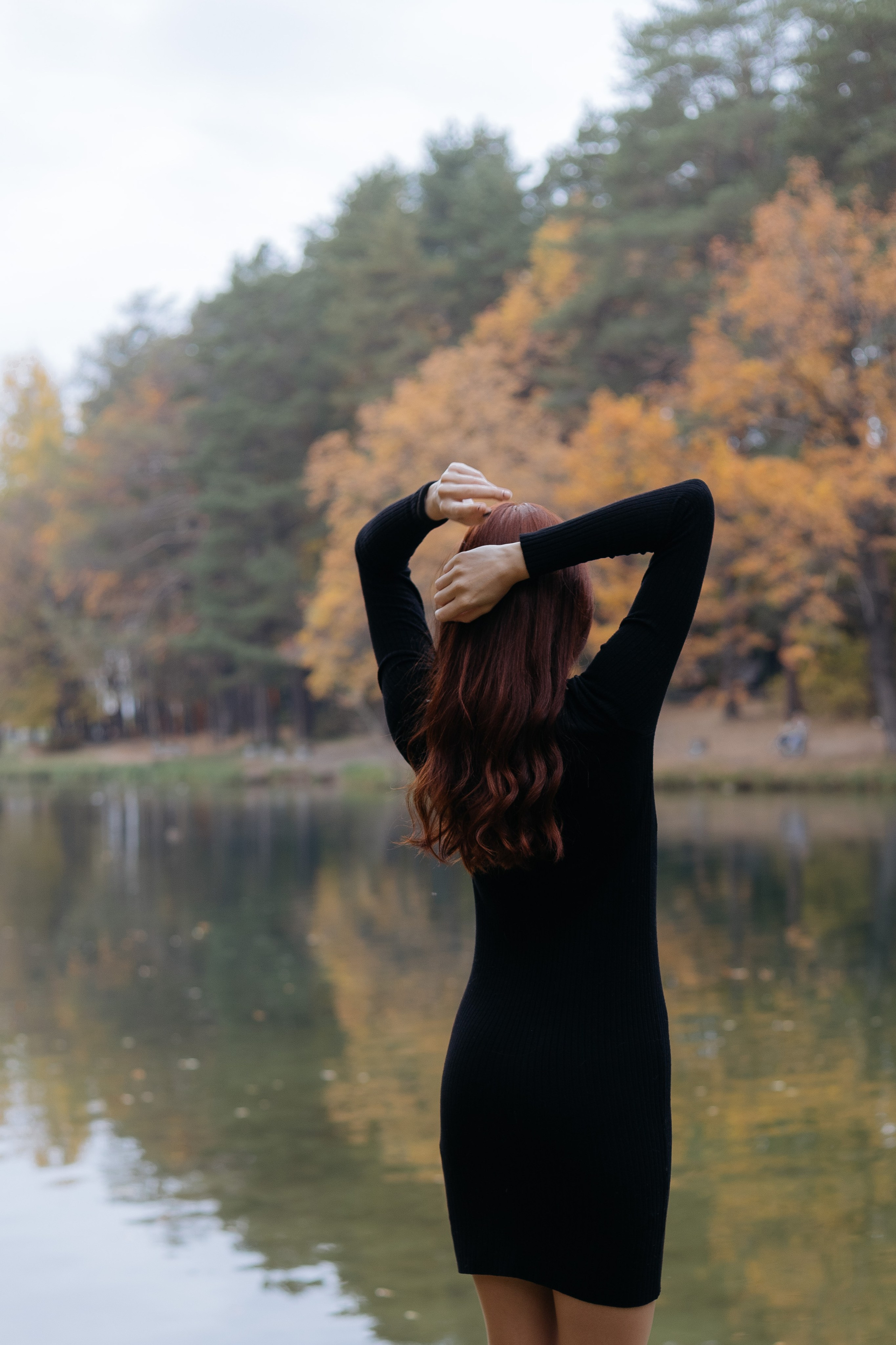 Осенняя прогулочная фотосессия — Лиза. Ксю Галиасфарова — Фотограф Казань