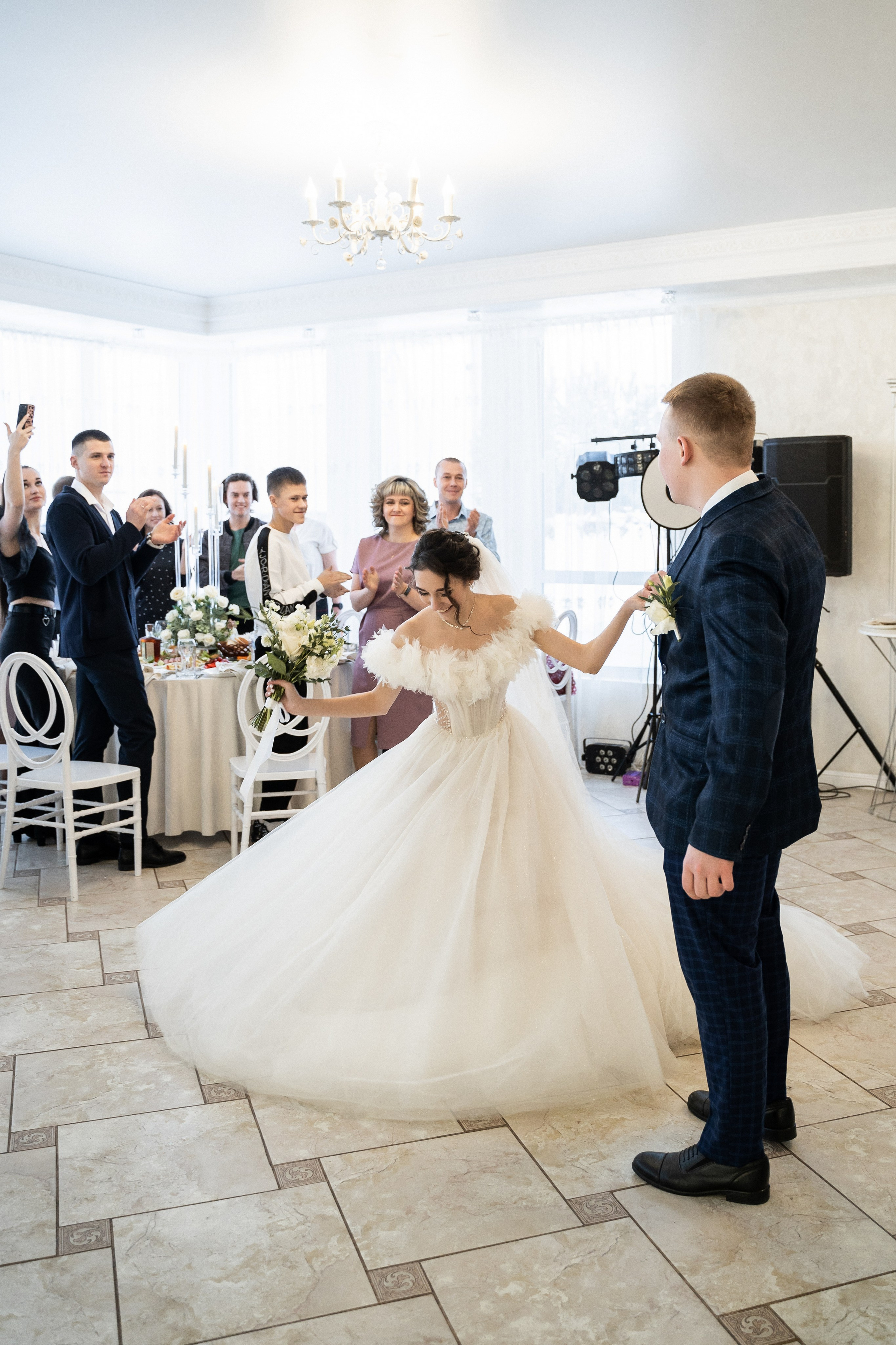 Свадебный банкет. Фотограф Алина Филимонова Тверь