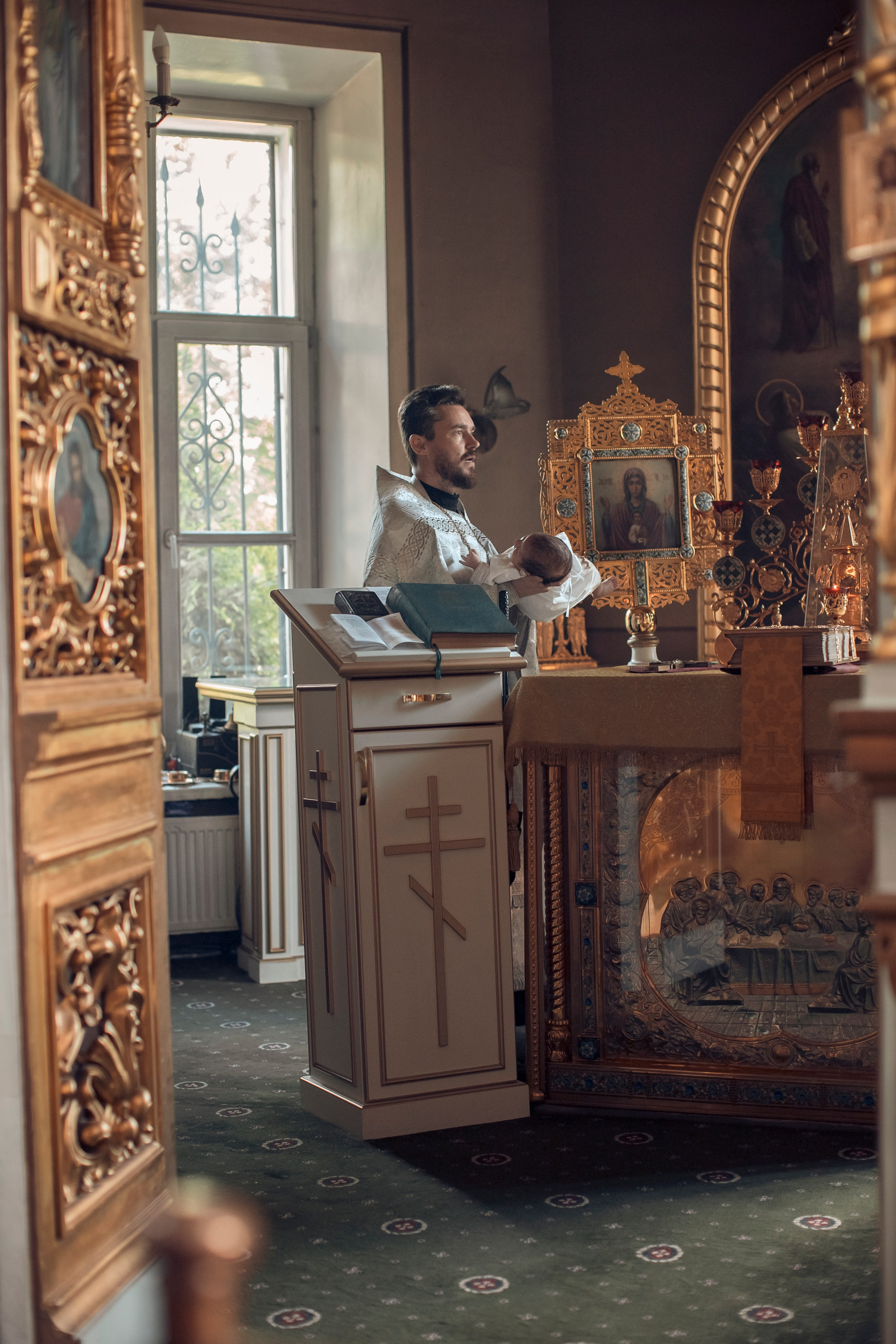 Стоимость таинства крещения. Семейный и детский фотограф в Москве в ЮАО Царицыно Алёна Асташкина