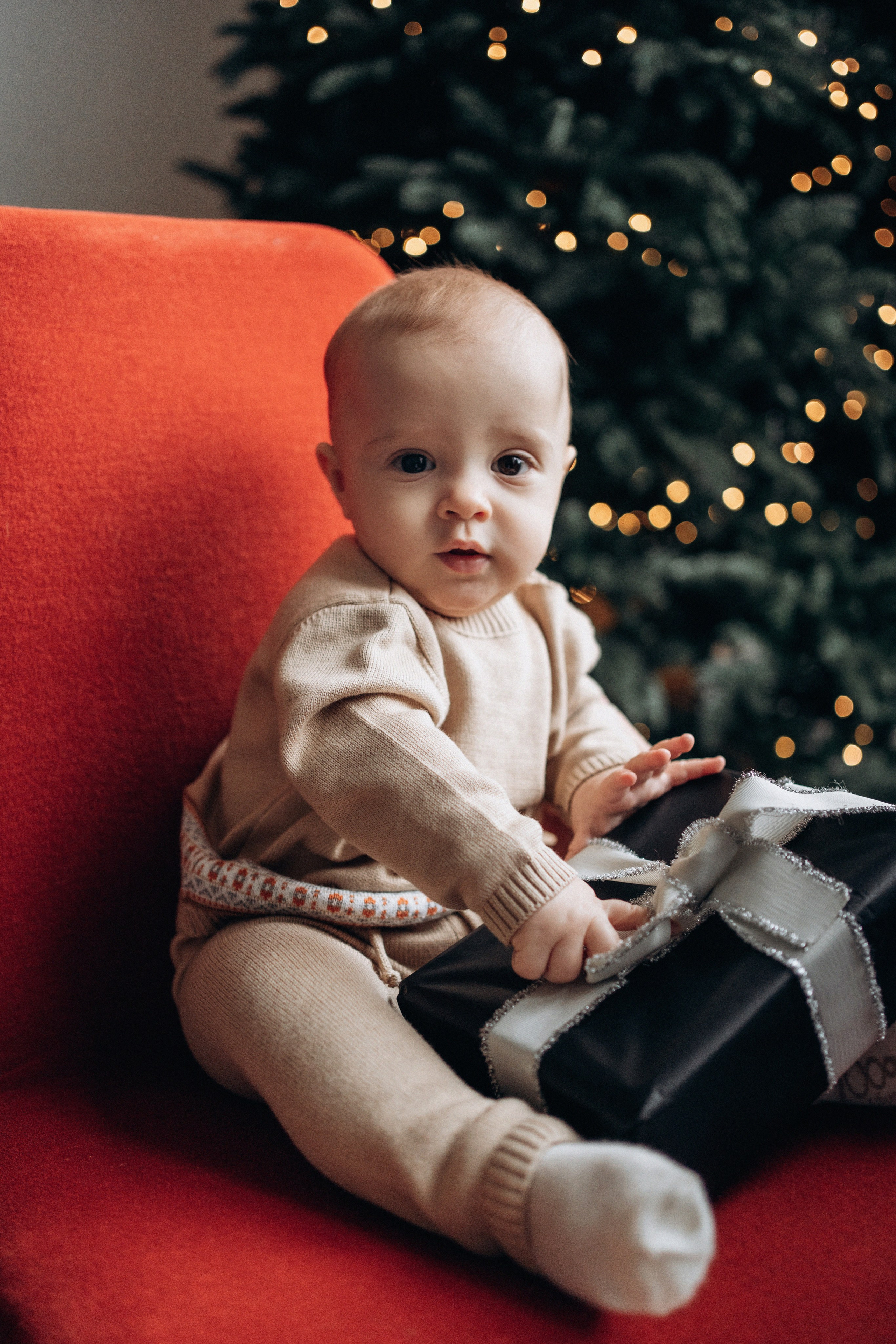 Рождественская история. Фотограф новорожденных и малышей до года в Москве Анастасия Соколова