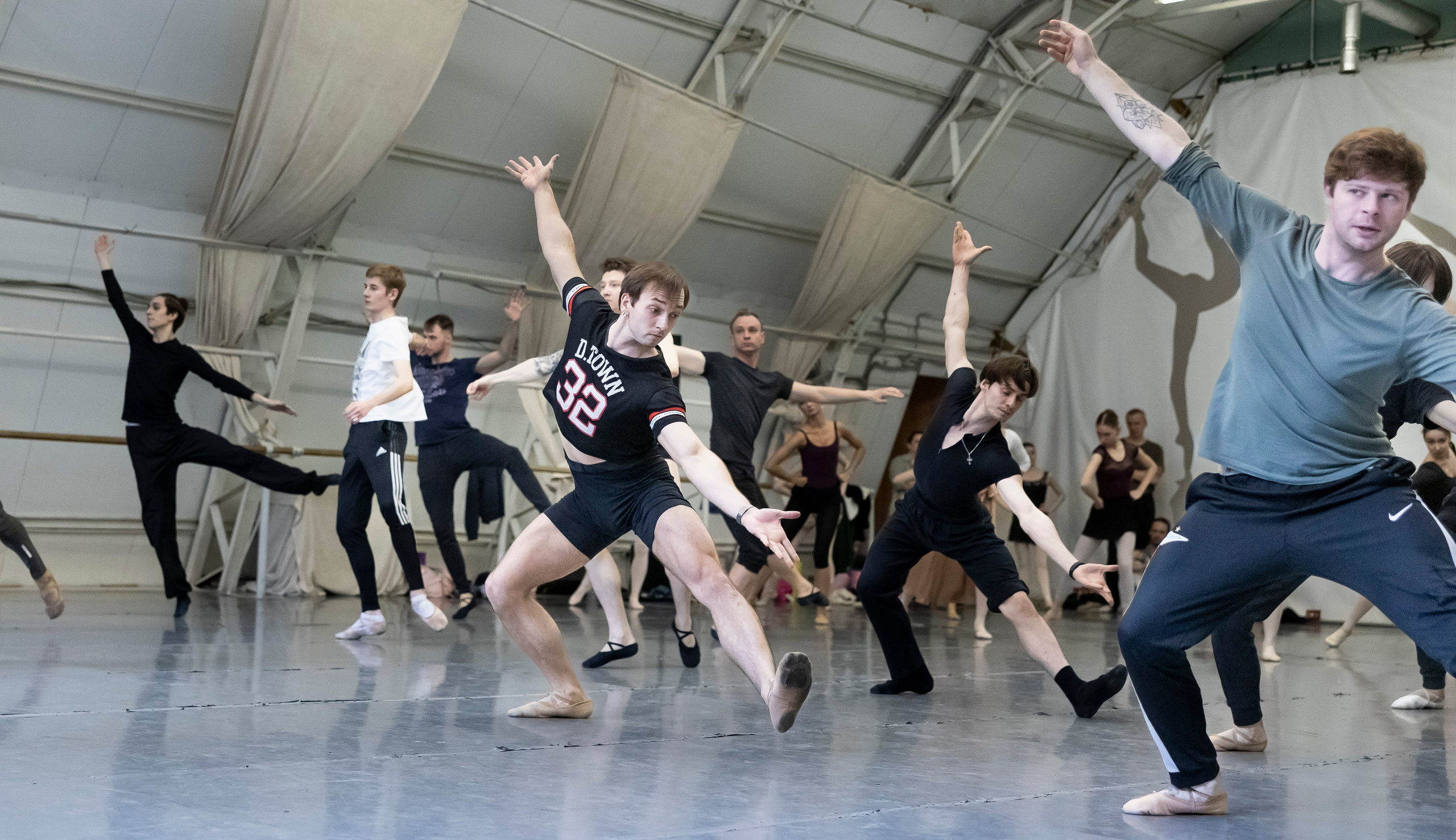 Репетиция балета «Пушкин. Сны после жизни» — театр Касаткиной и Василёва. Балетный фотограф Москва Майоров Николай