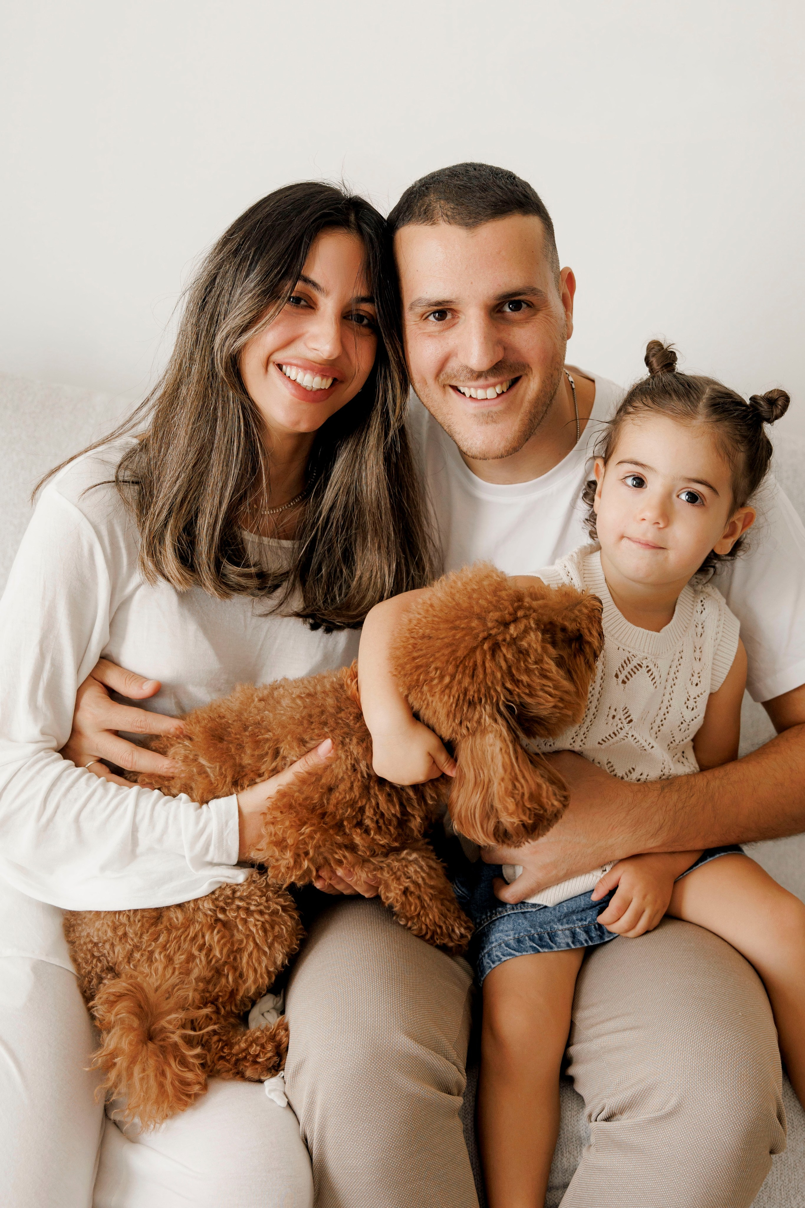 Family photoshoot at home. Главная